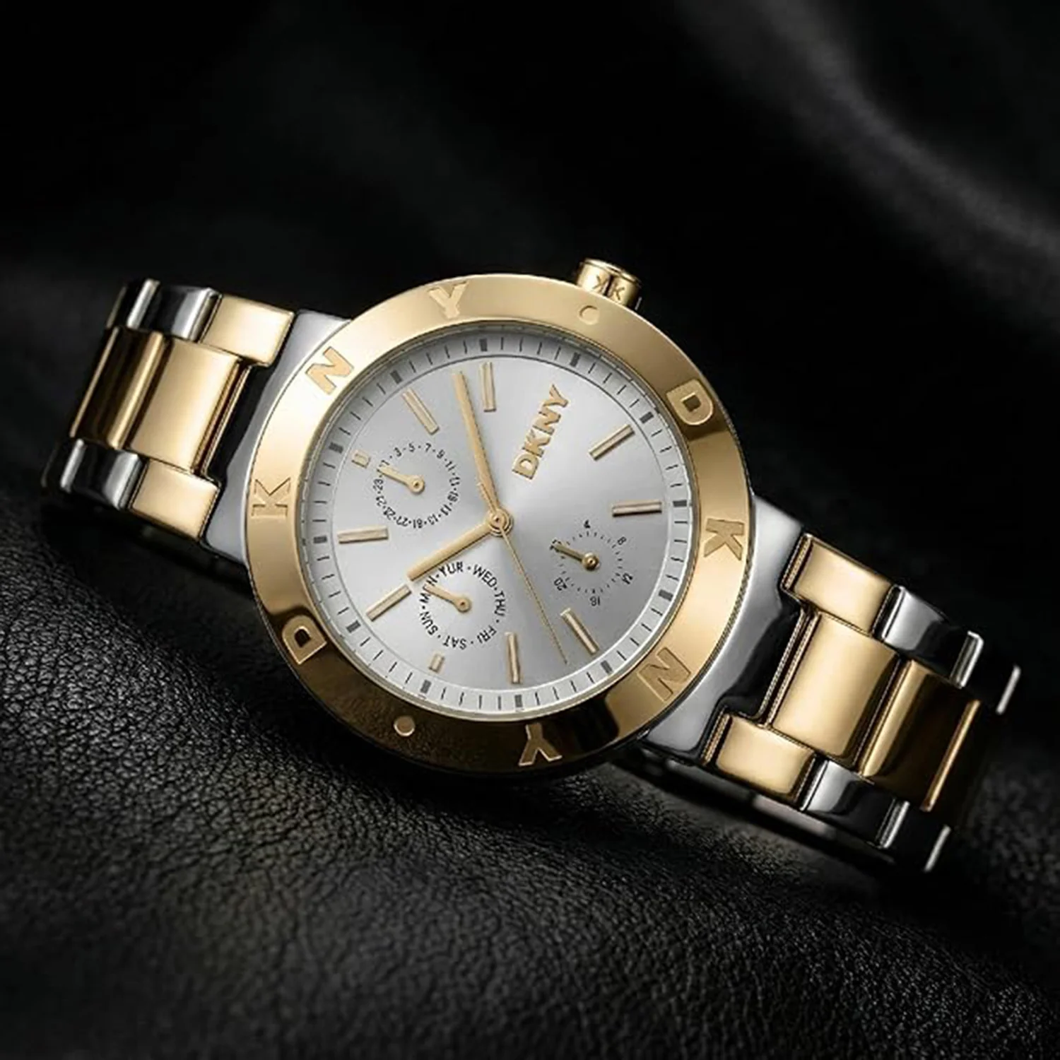 Eastside Maxi Women Quartz Silver Dial Multi-Function Stainless Steel Watch DK1L022M0055 - Image 3