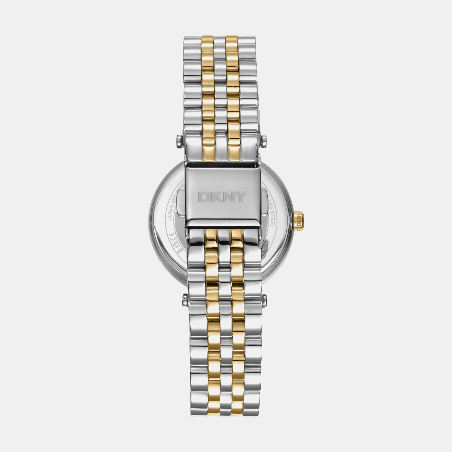 Essential Glitz Women Quartz Green Dial Analog Stainless Steel Watch DK1L042M0075 - Image 2