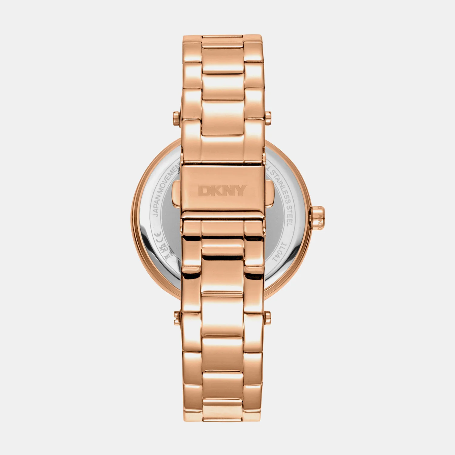 Essential Logo Women Quartz Silver White Dial Analog Stainless Steel Watch DK1L041M0075 - Image 2