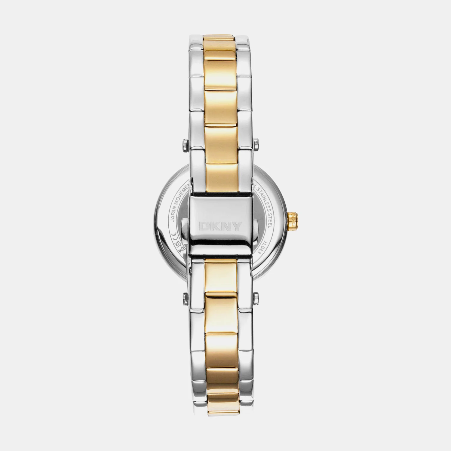 Essential Mini Women Quartz White Mother Of Pearl Dial Analog Stainless Steel Watch DK1L043M0075 - Image 2