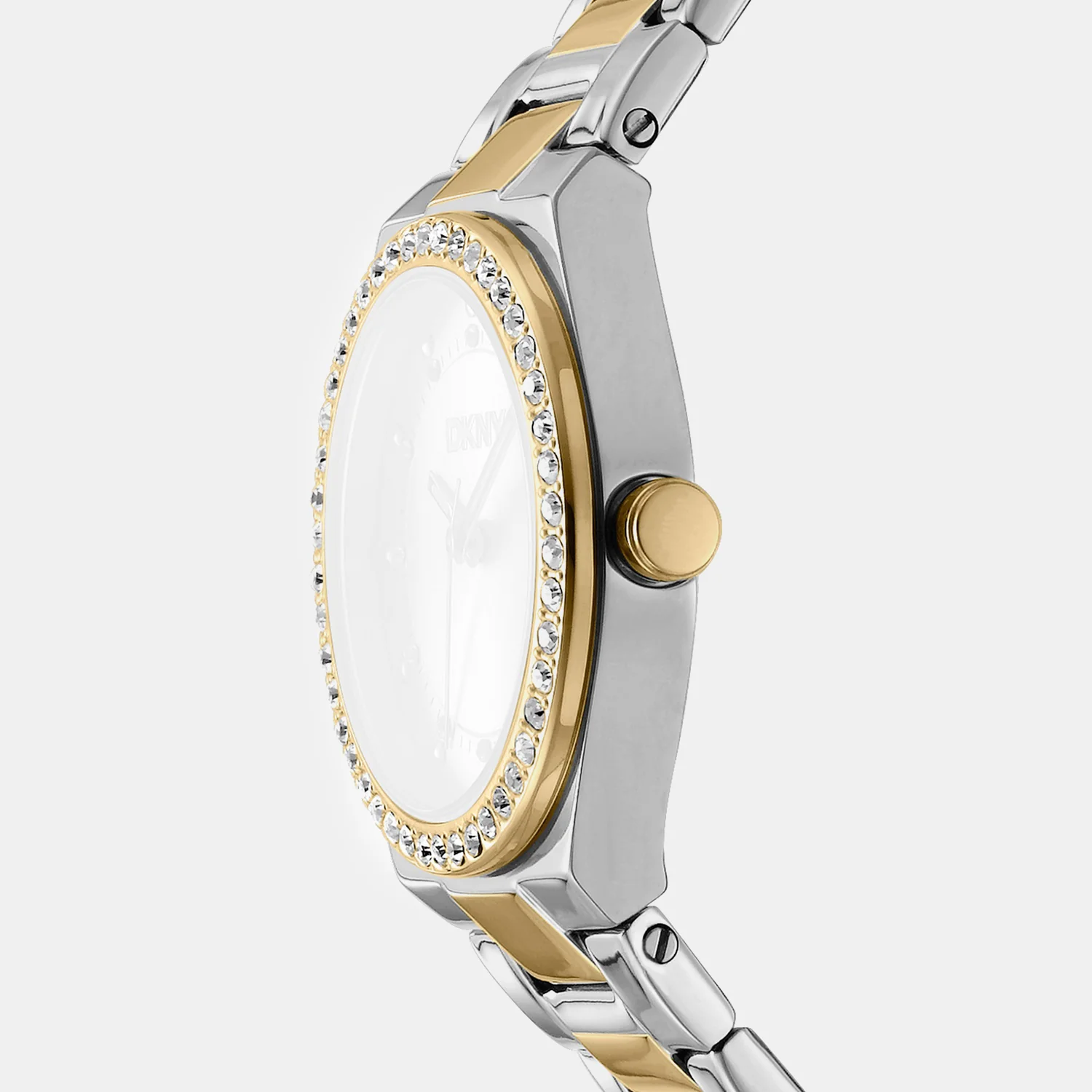 Evening Women Quartz Green Dial Analog Stainless Steel Watch DK1L100M0095 - Image 3