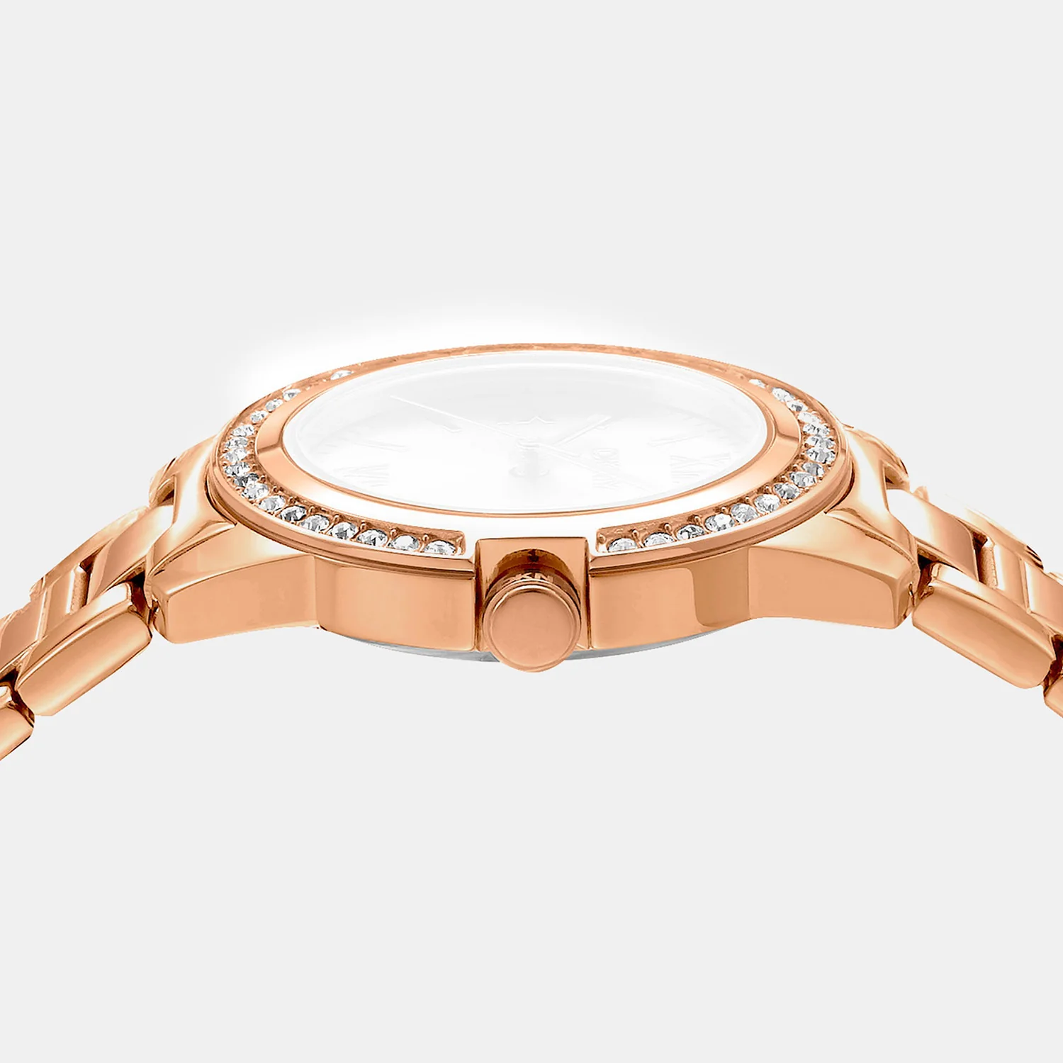 Evening Women Quartz Rose Gold Dial Analog Stainless Steel Watch DK1L105M0075 - Image 3