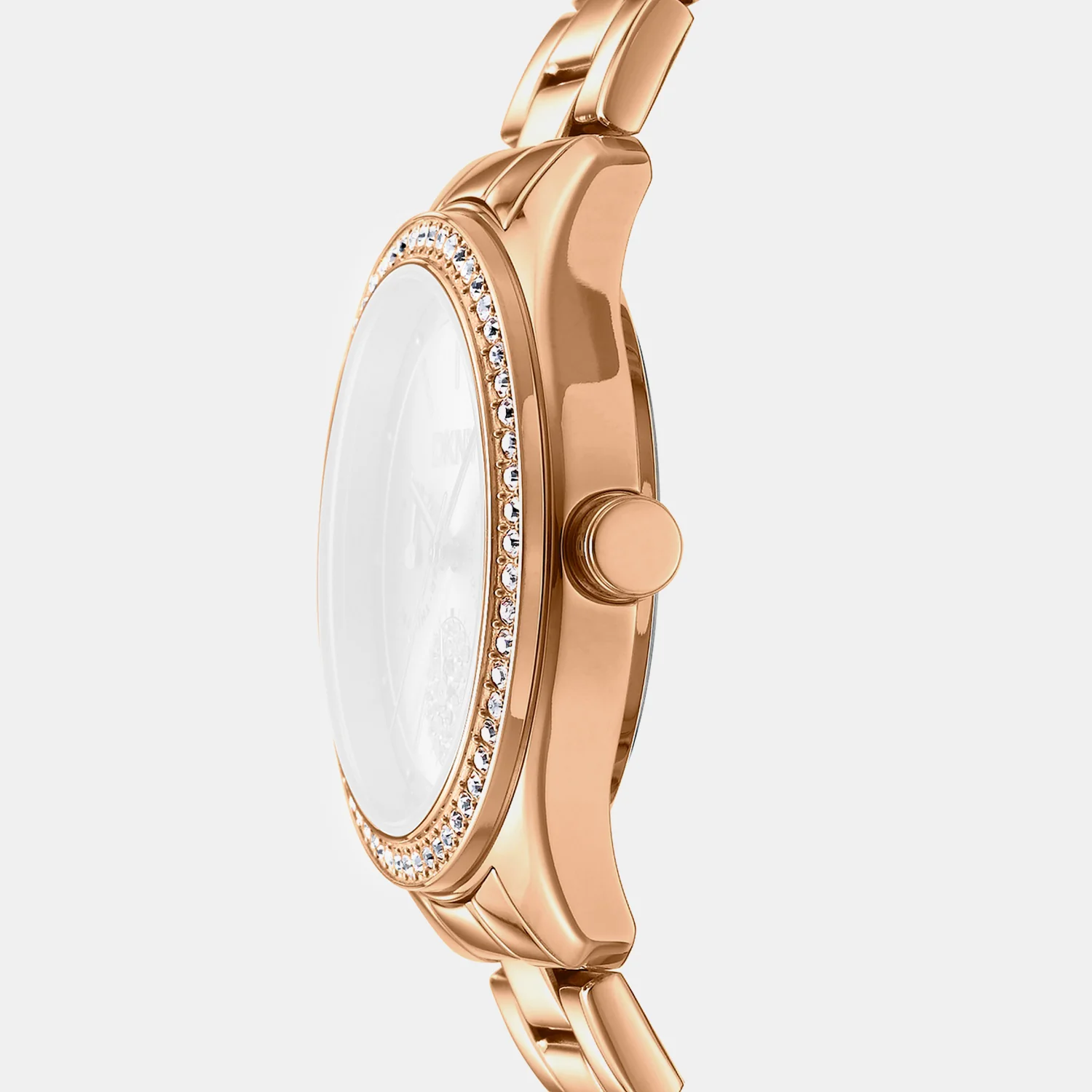 Evening Women Quartz Rose Gold Dial Multi-Function Stainless Steel Watch DK1L129M0065 - Image 3