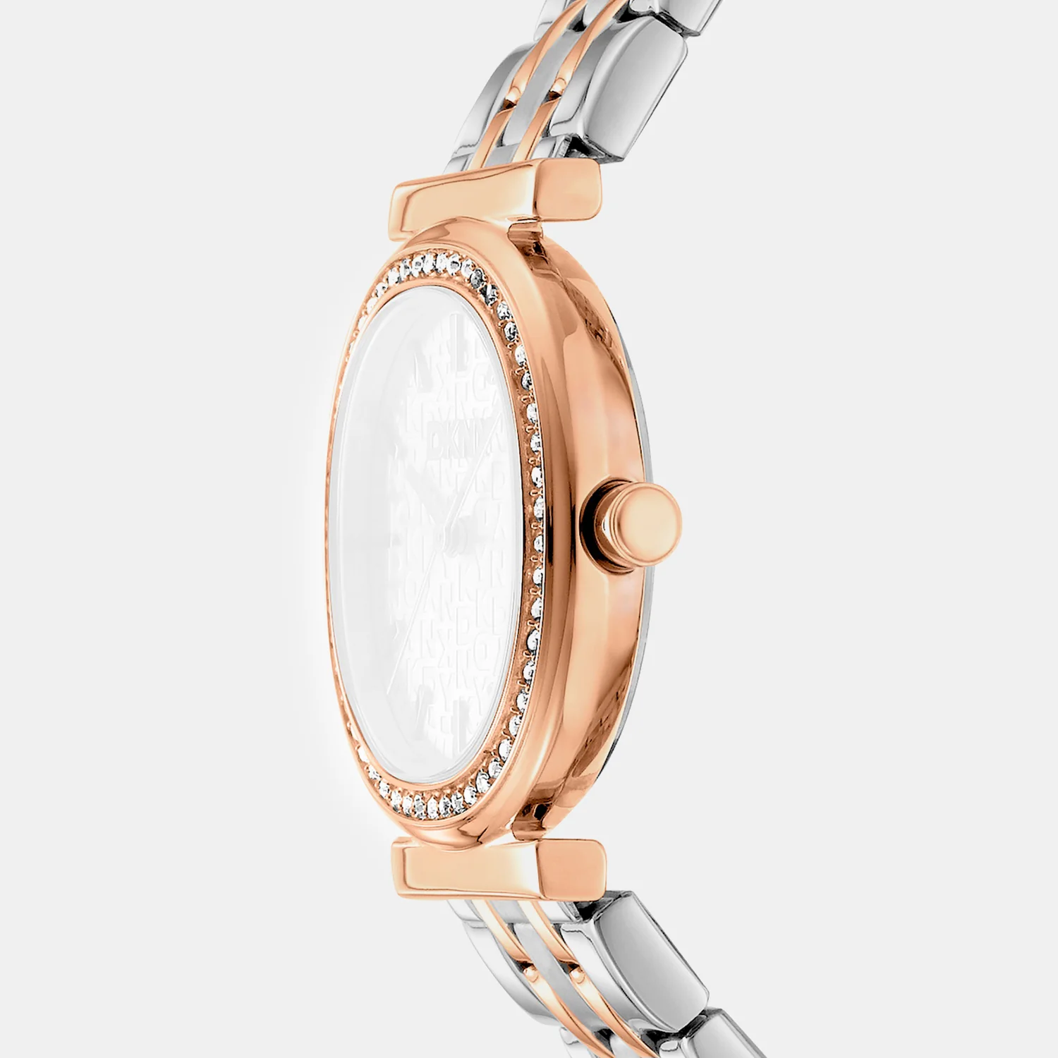 Evening Women Quartz Silver Dial Analog Stainless Steel Watch DK1L083M0105 - Image 2