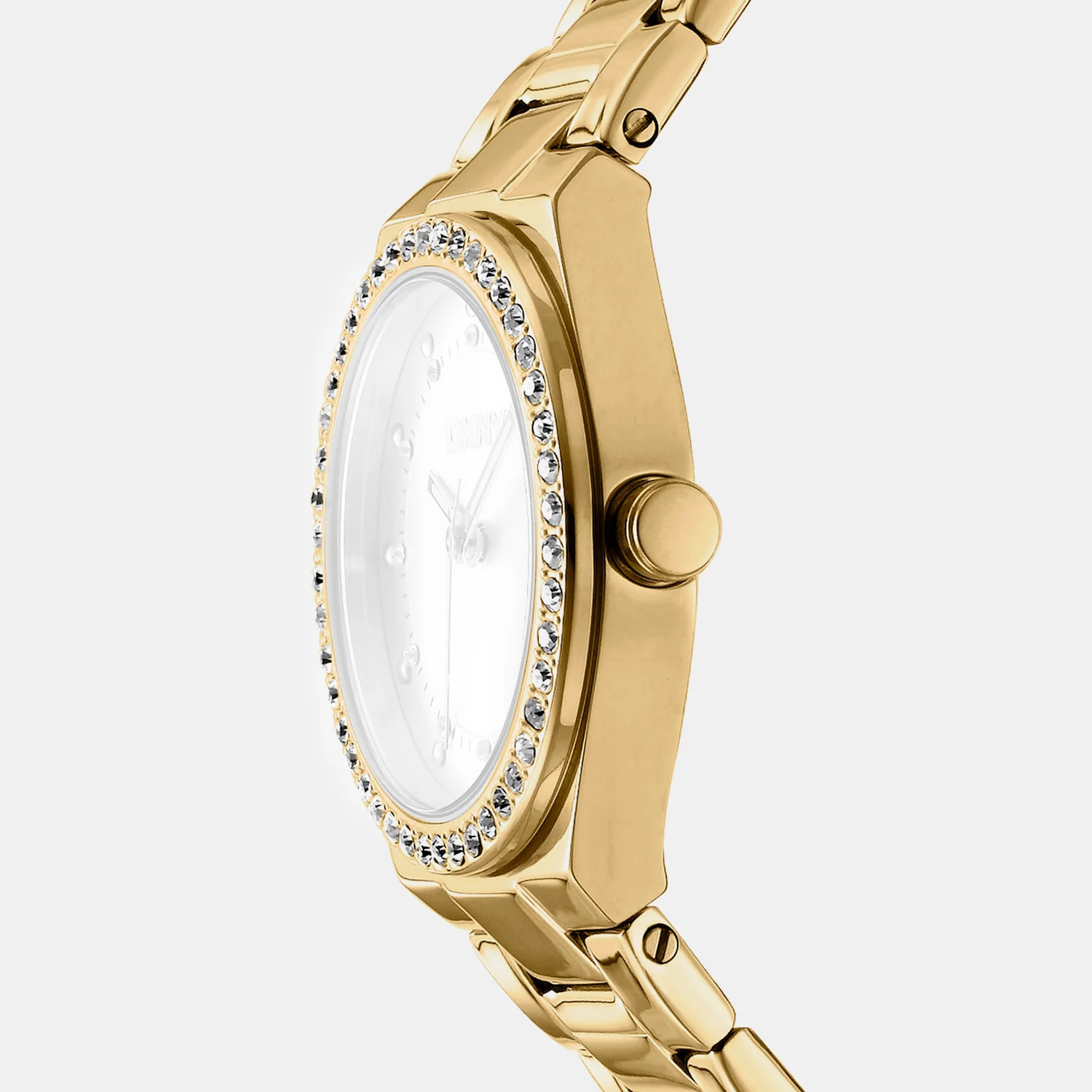 Evening Women Quartz Silver Dial Analog Stainless Steel Watch DK1L100M0065 - Image 3