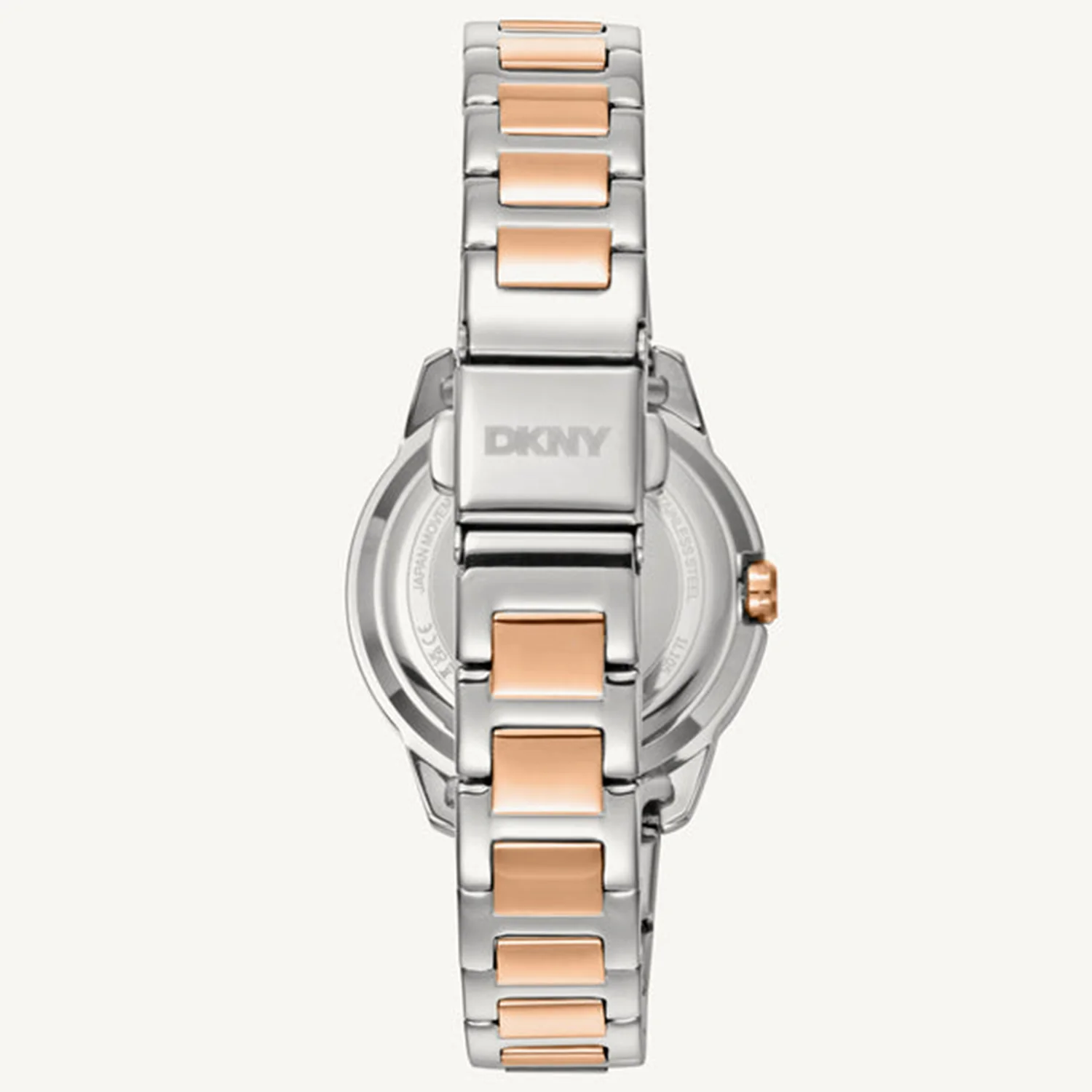Evening Women Quartz White Mother Of Pearl Dial Analog Stainless Steel Watch DK1L105M0105 - Image 3