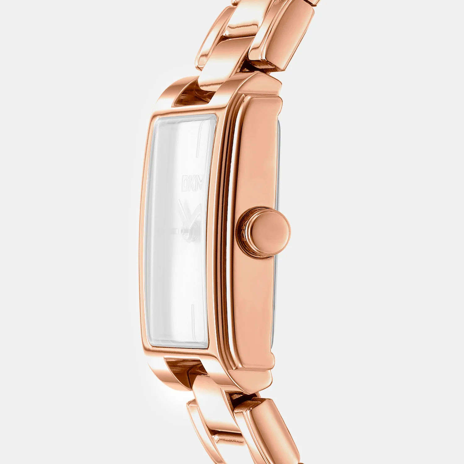Everyday Women Quartz Rose Gold Dial Analog Stainless Steel Watch DK1L121M0075 - Image 3