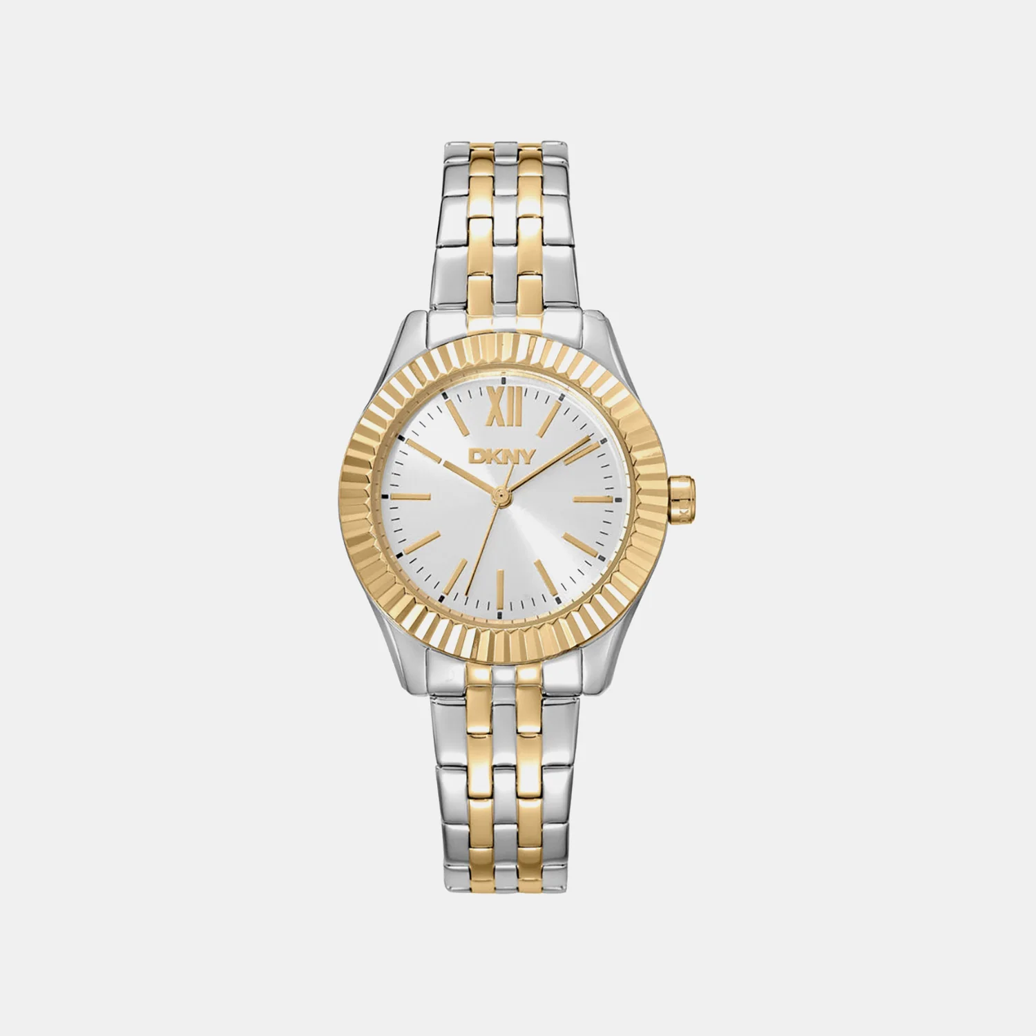 Everyday Women Quartz Silver Dial Analog Stainless Steel Watch DK1L017M1085