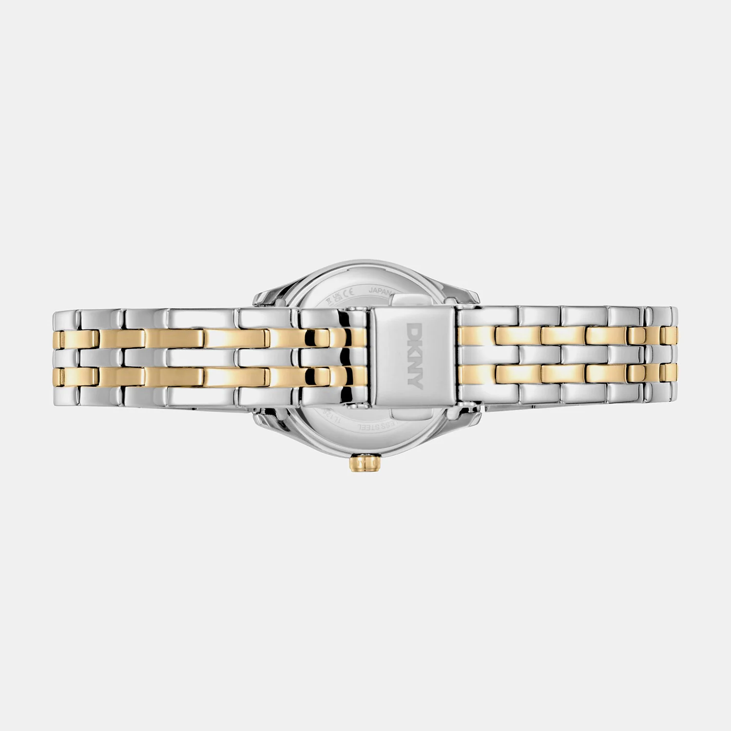 Logo Women Quartz Champagne Dial Analog Stainless Steel Watch DK1L126M0085 - Image 2