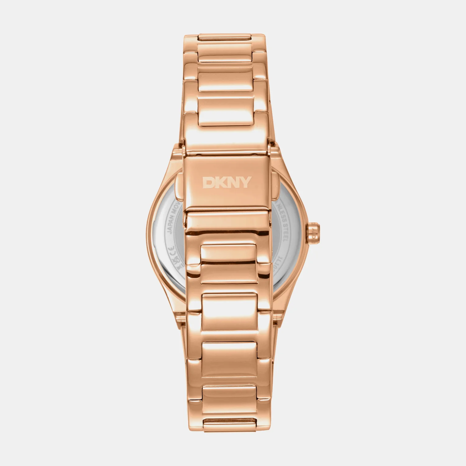 Logo Women Quartz Silver Dial Analog Stainless Steel Watch DK1L102M0235 - Image 2