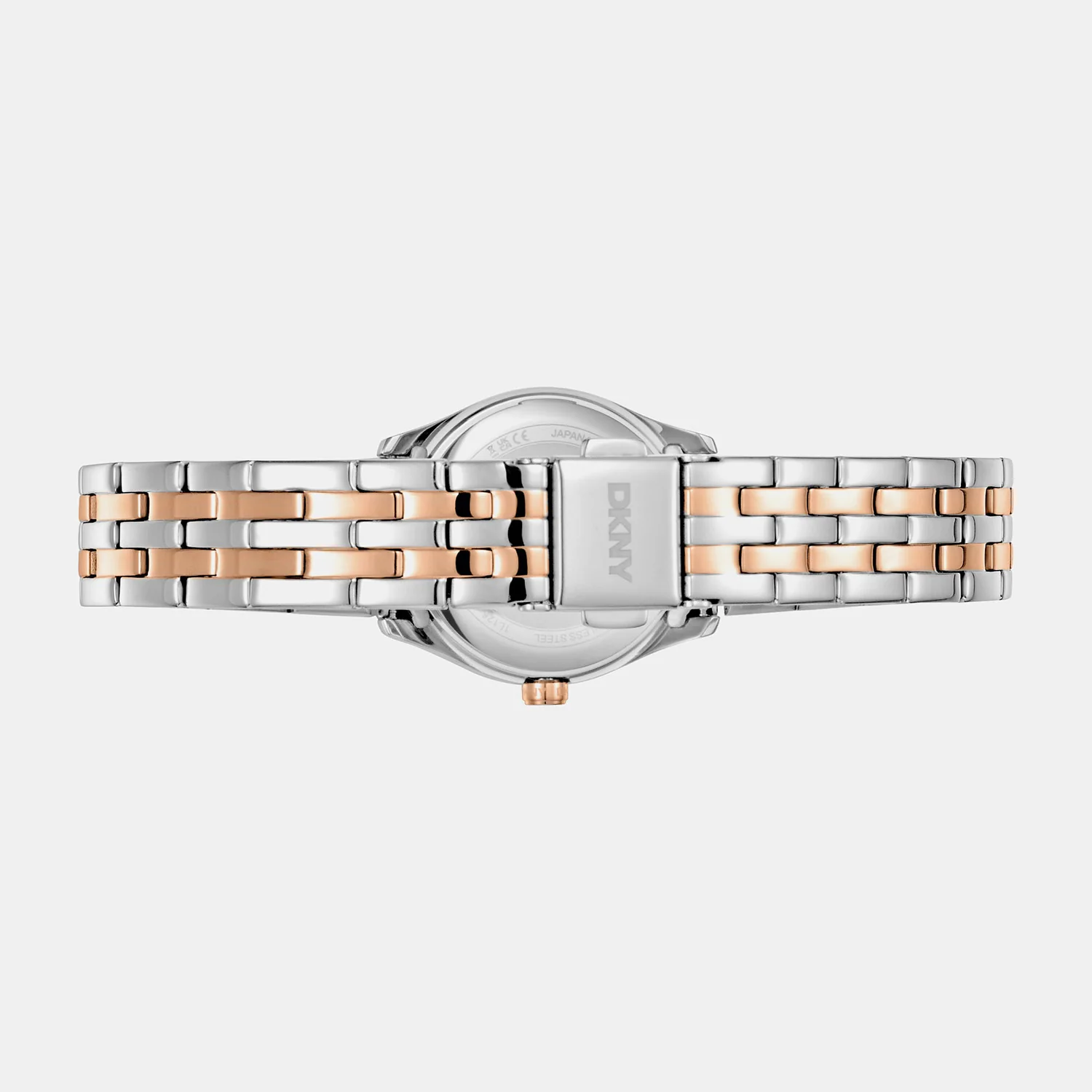Logo Women Quartz Silver Dial Analog Stainless Steel Watch DK1L126M0105 - Image 2