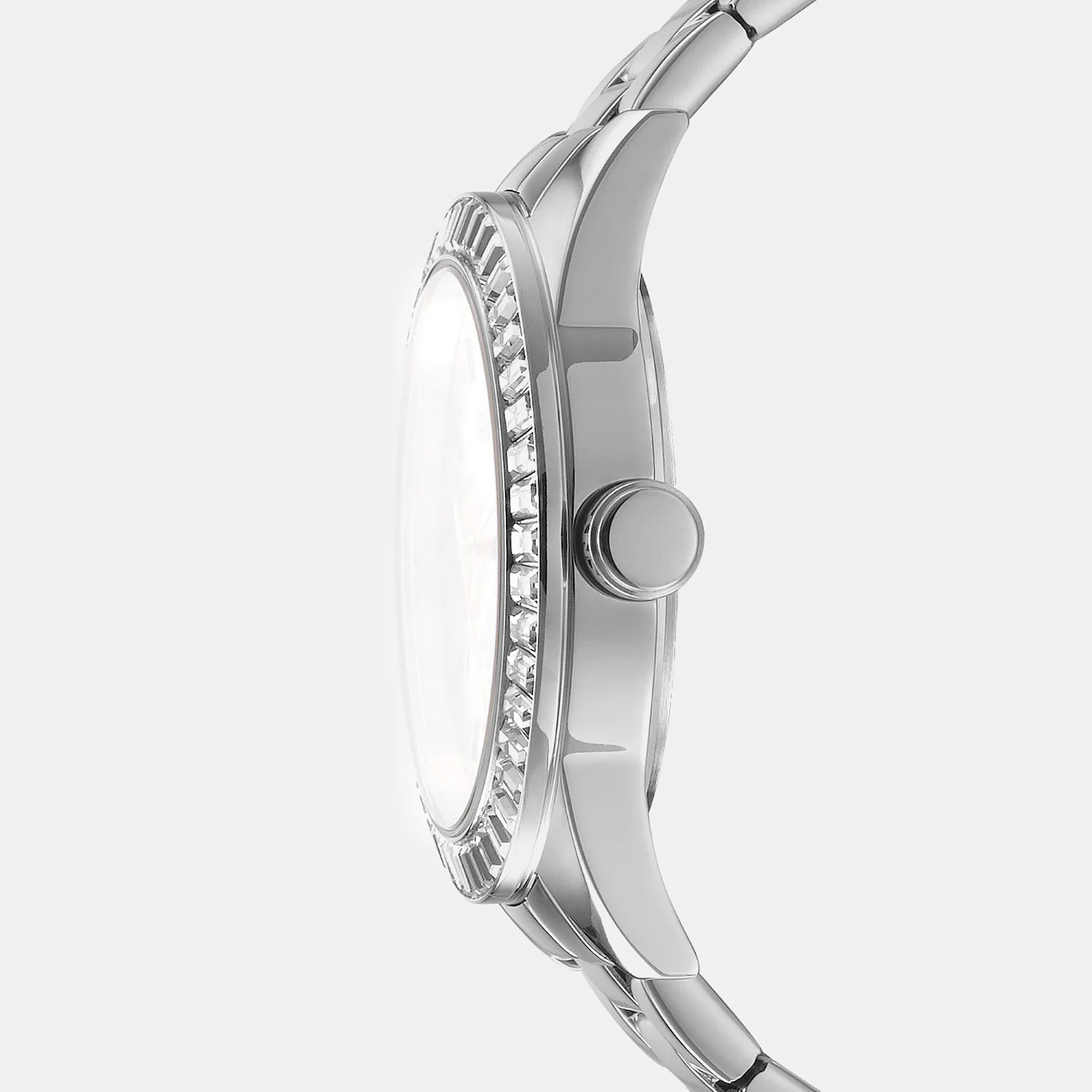 Nolita Multi Glitz Women Quartz Rose Dial Multi-Function Stainless Steel Watch DK1L027M0025 - Image 3