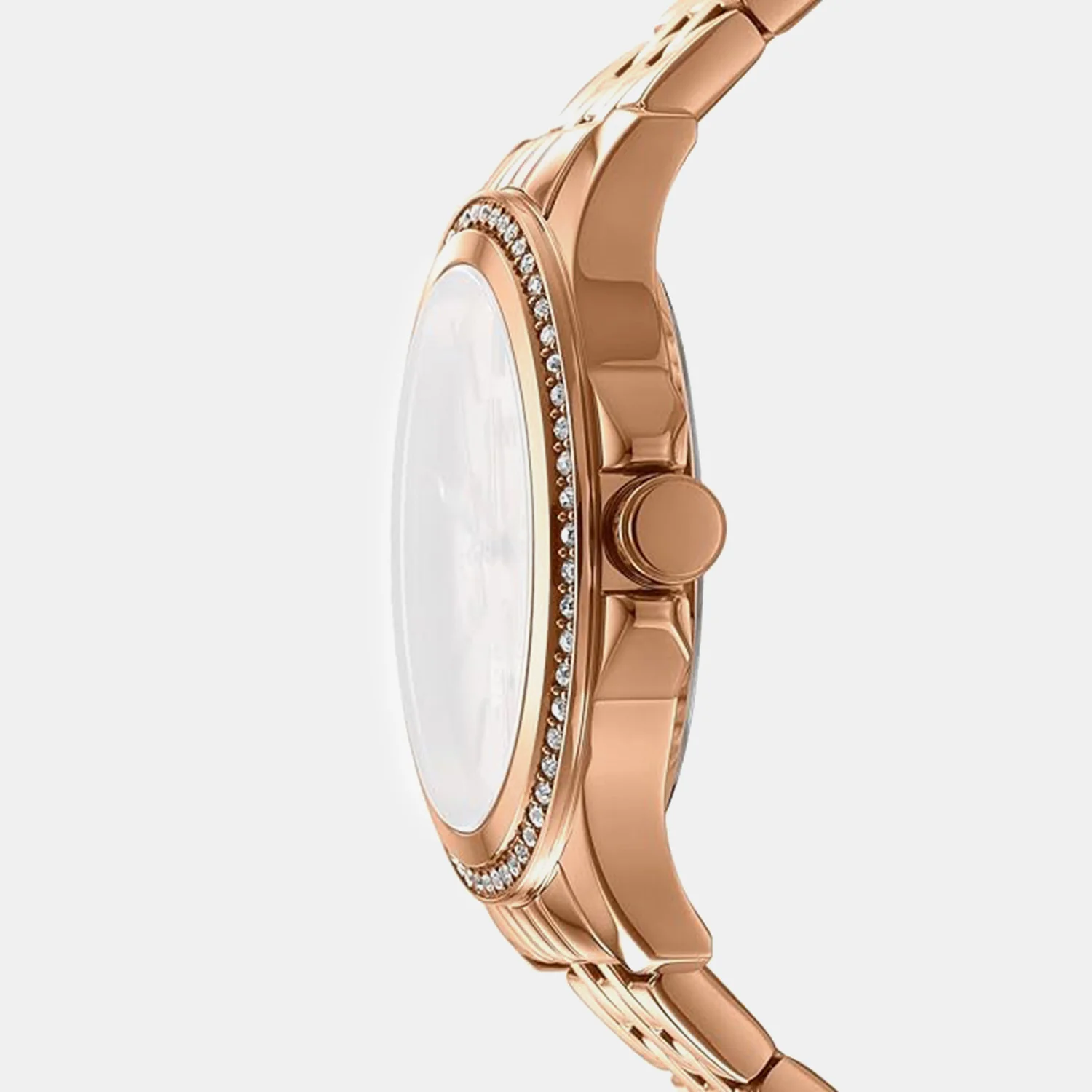 Nolita Multi Glitz Women Quartz Rose Gold Dial Multi-Function Stainless Steel Watch DK1L064M0075 - Image 2