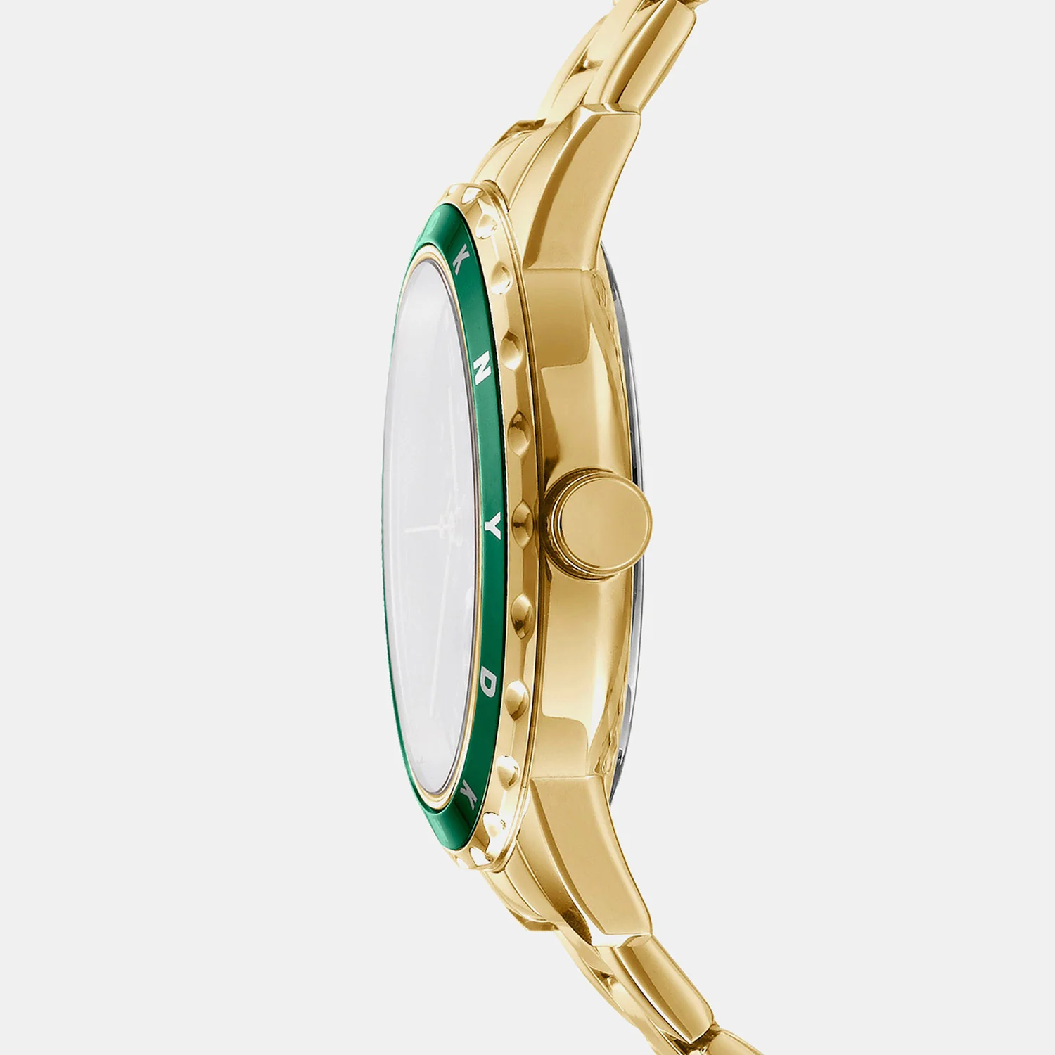 Park Ave Multi Women Quartz Green Dial Multi-Function Stainless Steel Watch DK1L054M0055 - Image 3
