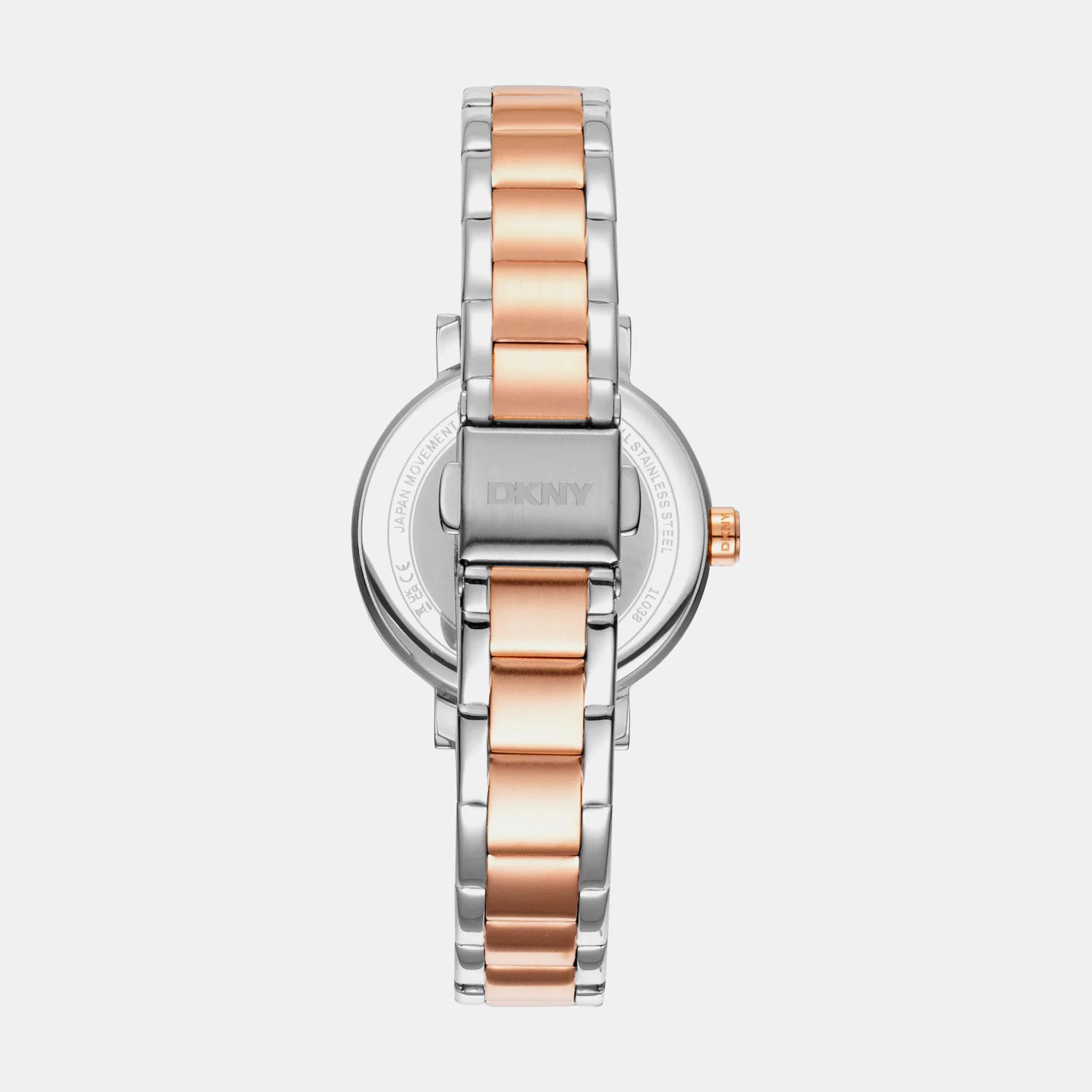 Soho Glitz Women Quartz Rose Gold Dial Analog Stainless Steel Watch DK1L038M0095 - Image 2