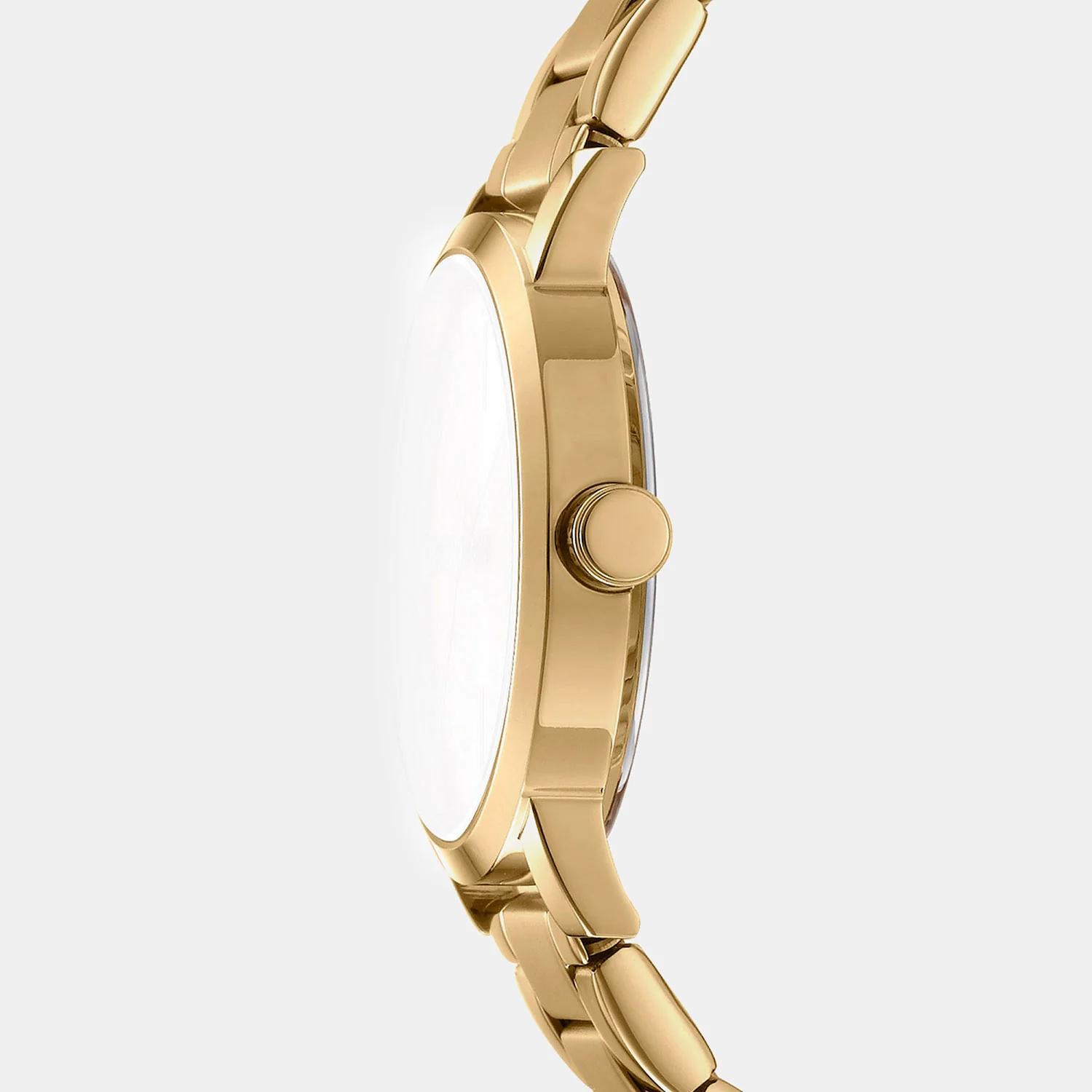 Soho Midi Women Quartz Champagne Dial Analog Stainless Steel Watch DK1L036M0065 - Image 3