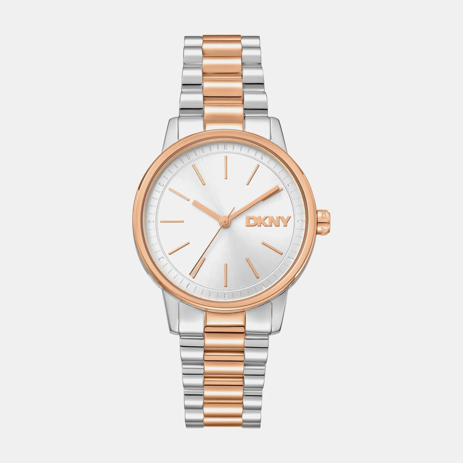 Urban Women Quartz Silver Dial Analog Stainless Steel Watch DK1L085M0095