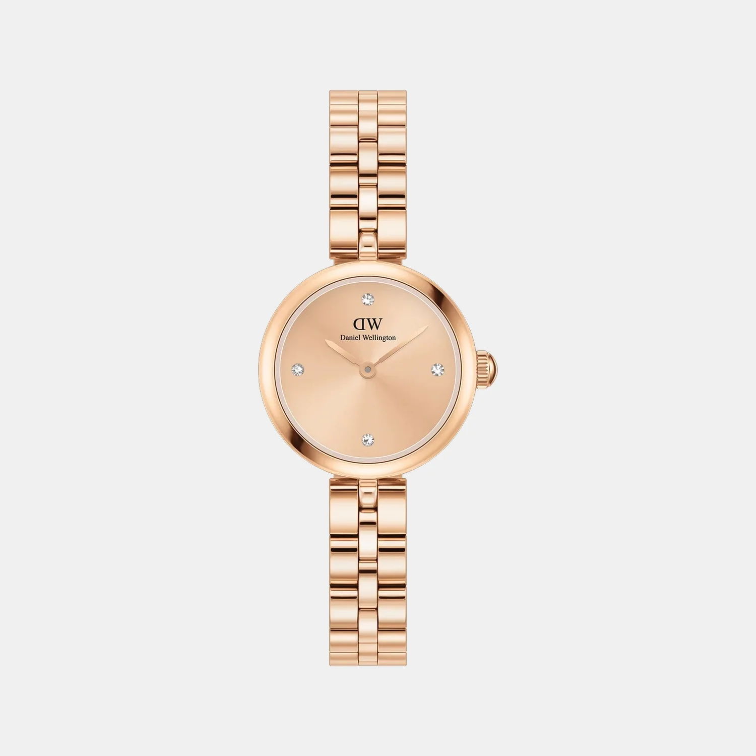 Elan Jewelry Women Quartz Rose Gold Dial Analog Stainless Steel Watch DW00100720K - Image 2