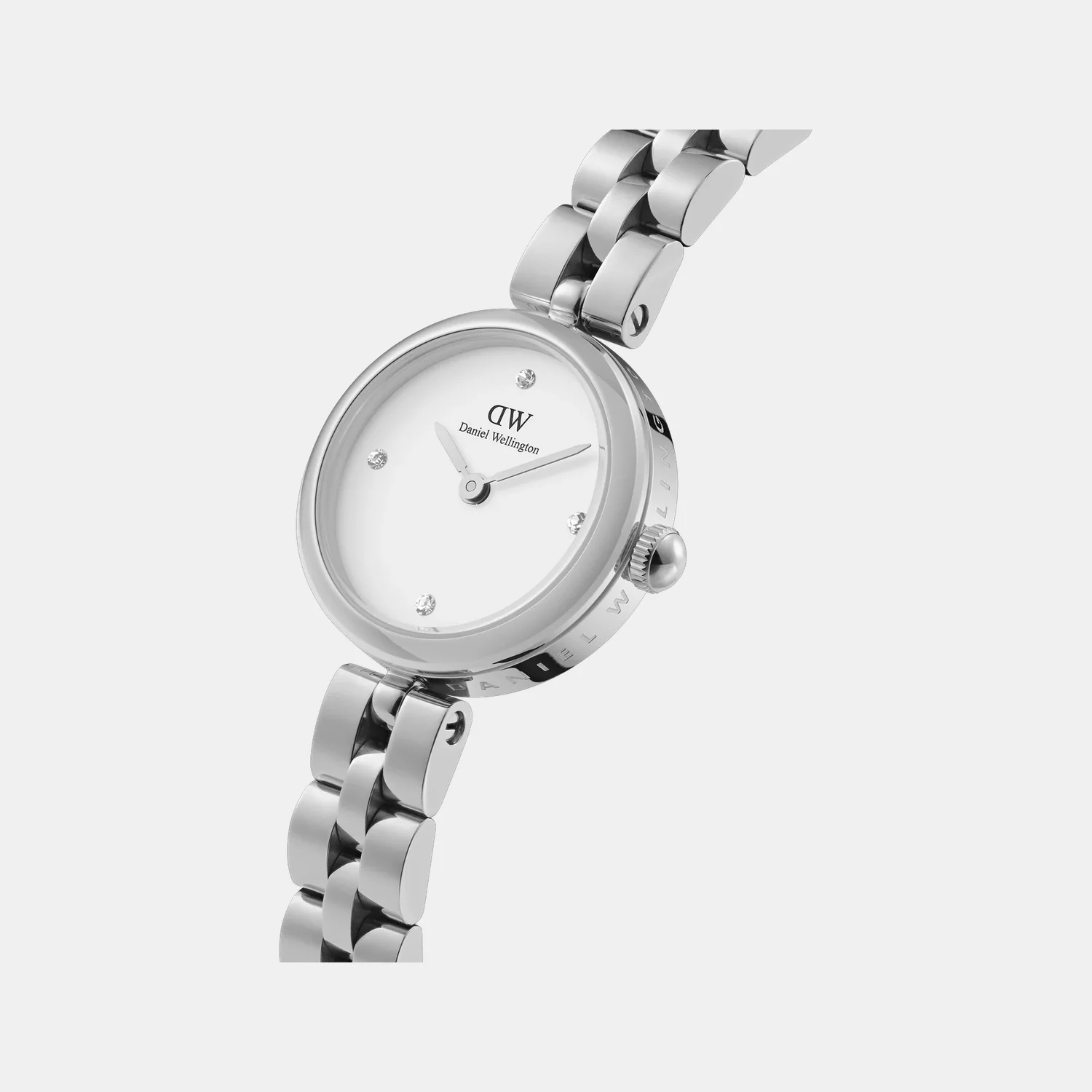 Elan Jewelry Women Quartz White Dial Analog Stainless Steel Watch DW00100716K - Image 2