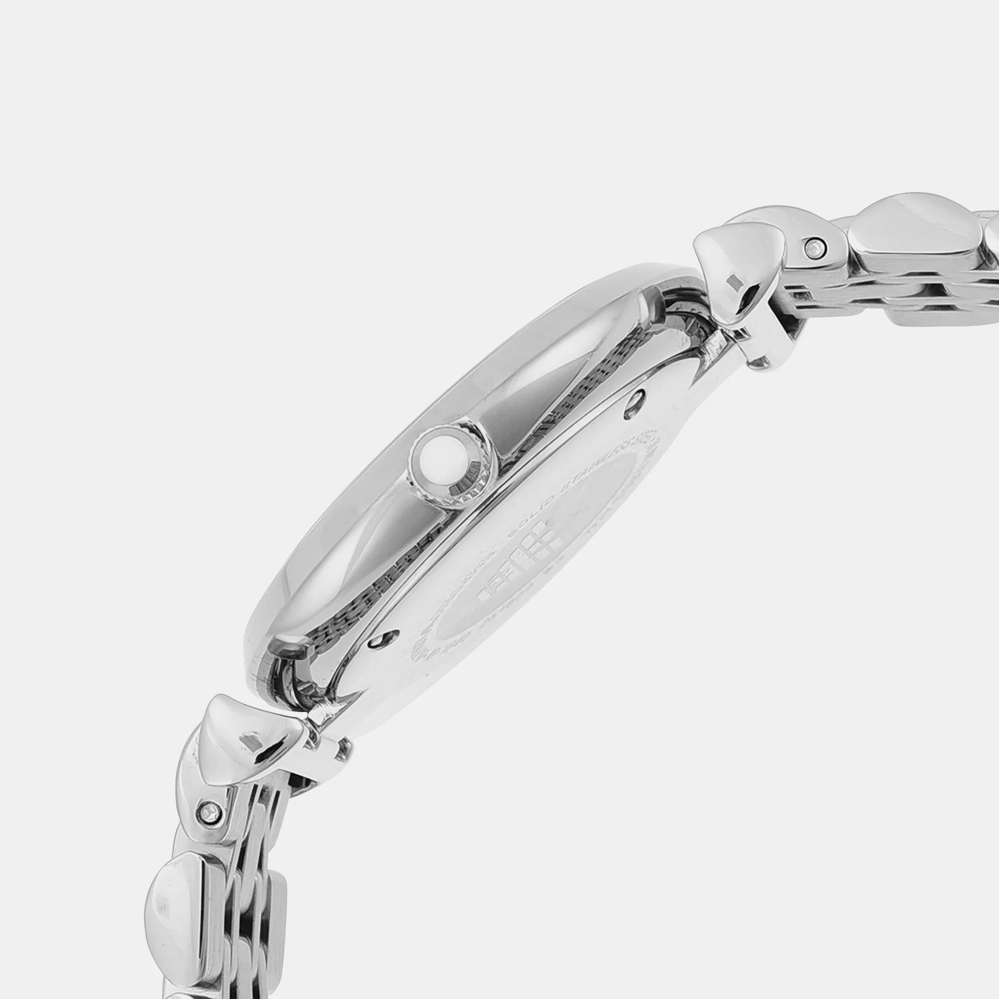 Gianni T-Bar Women Quartz Silver Dial Analog Stainless Steel Watch AR1925 - Image 7