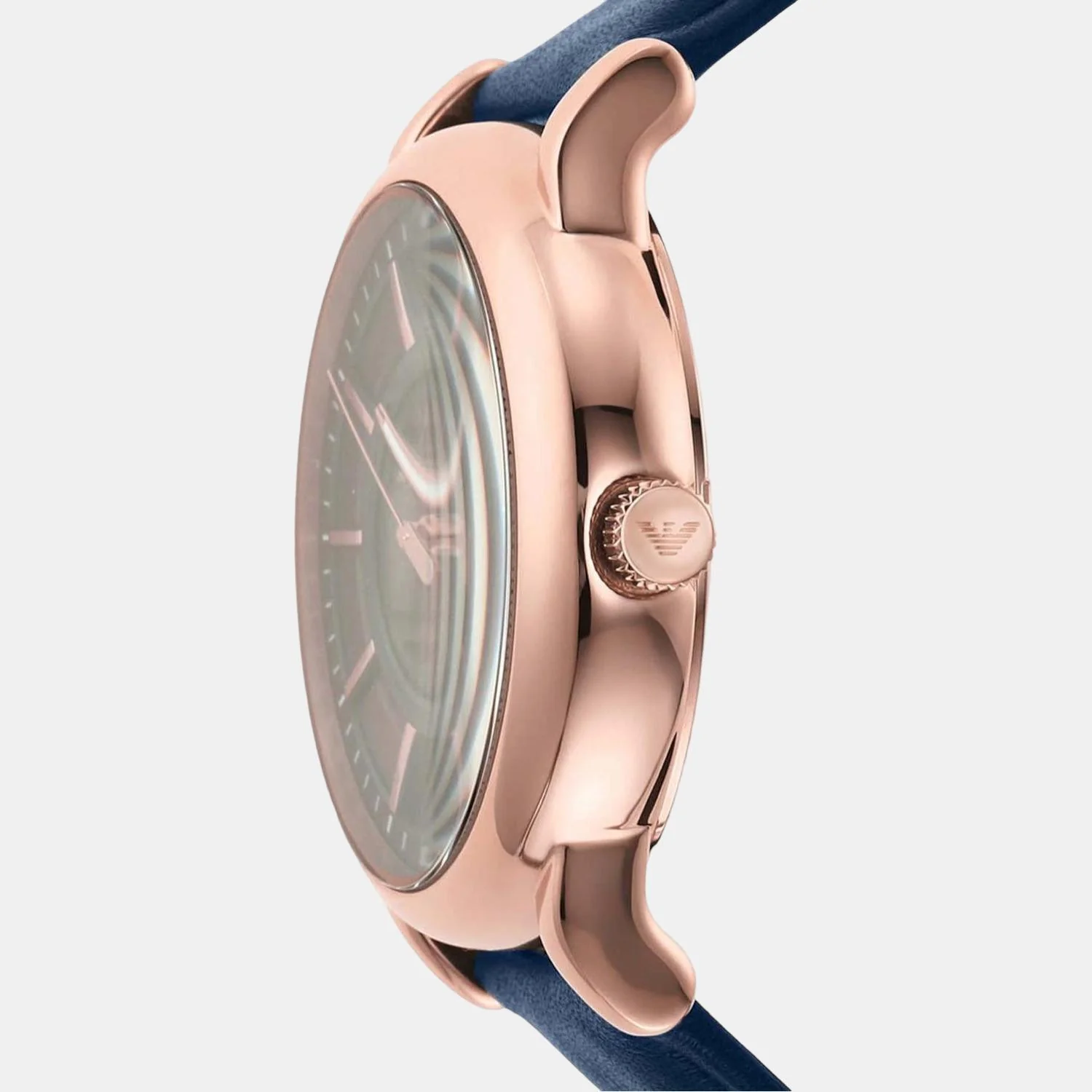 Luigi Meccanico Men Automatic Blue Dial Analog Leather Watch AR60050 - Image 5