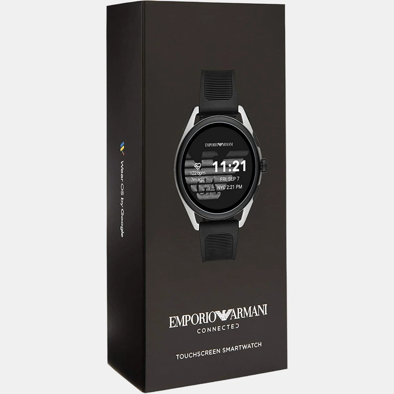Men Automatic Black Dial Digital Rubber Watch ART5021 - Image 5