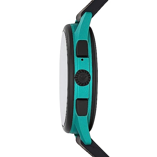 Men Automatic Black Dial Digital Rubber Watch ART5023 - Image 3