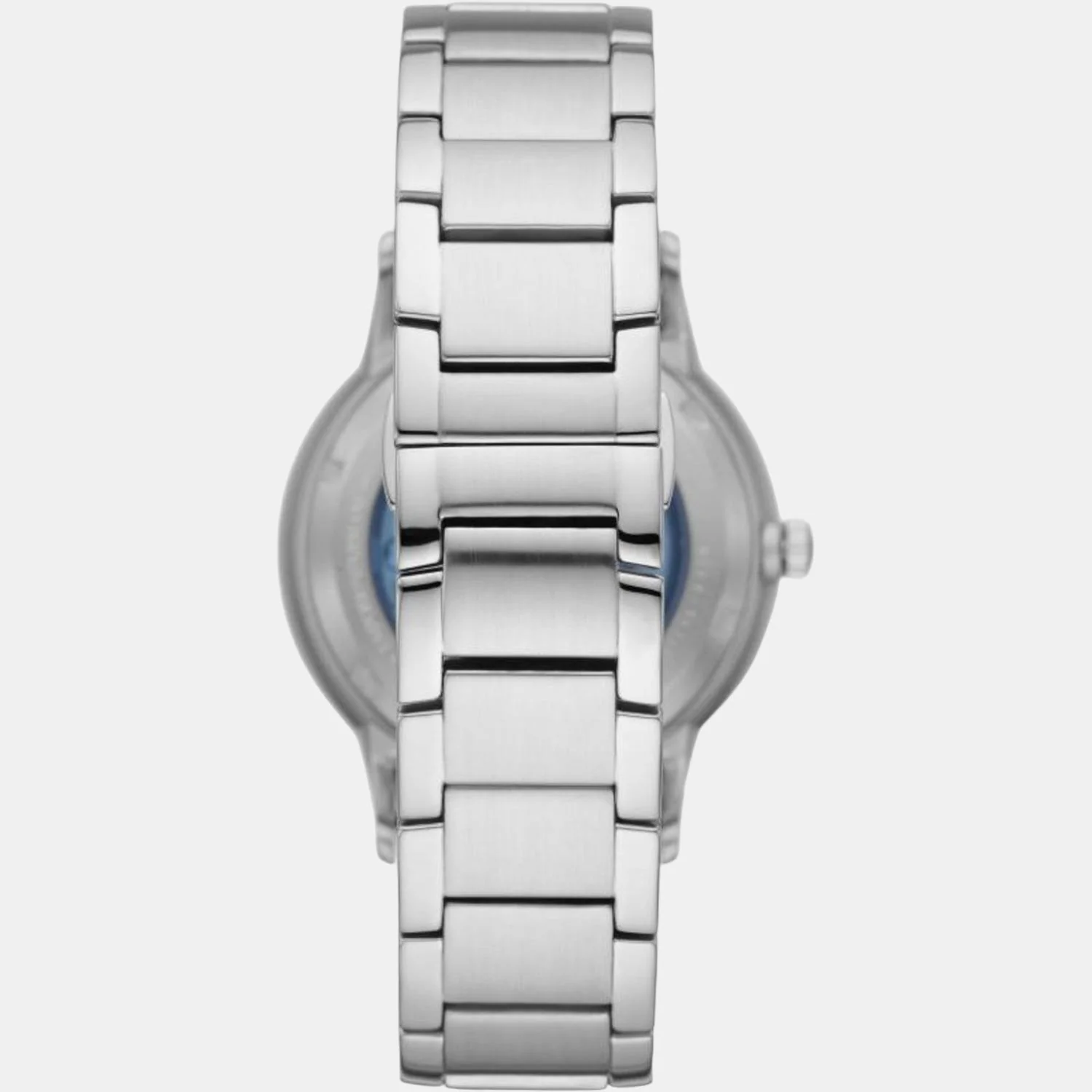 Men Automatic Blue Dial Analog Stainless Steel Watch AR60037 - Image 2