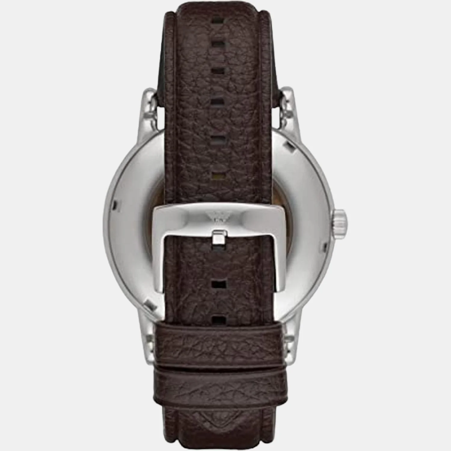 Men Automatic Rose Gold Dial Analog Leather Watch AR1982 - Image 3
