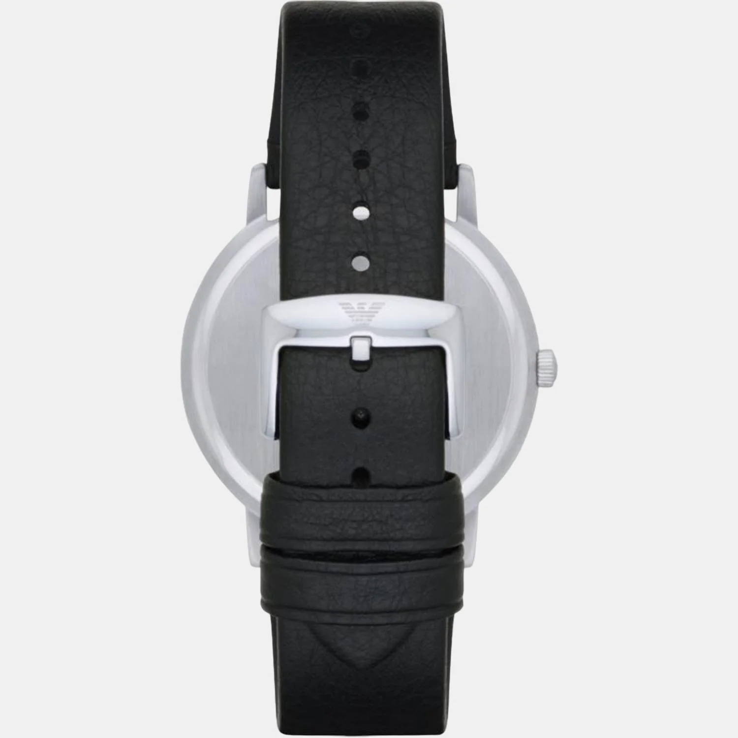 Men Quartz Black Dial Analog Leather Watch AR11013 - Image 3