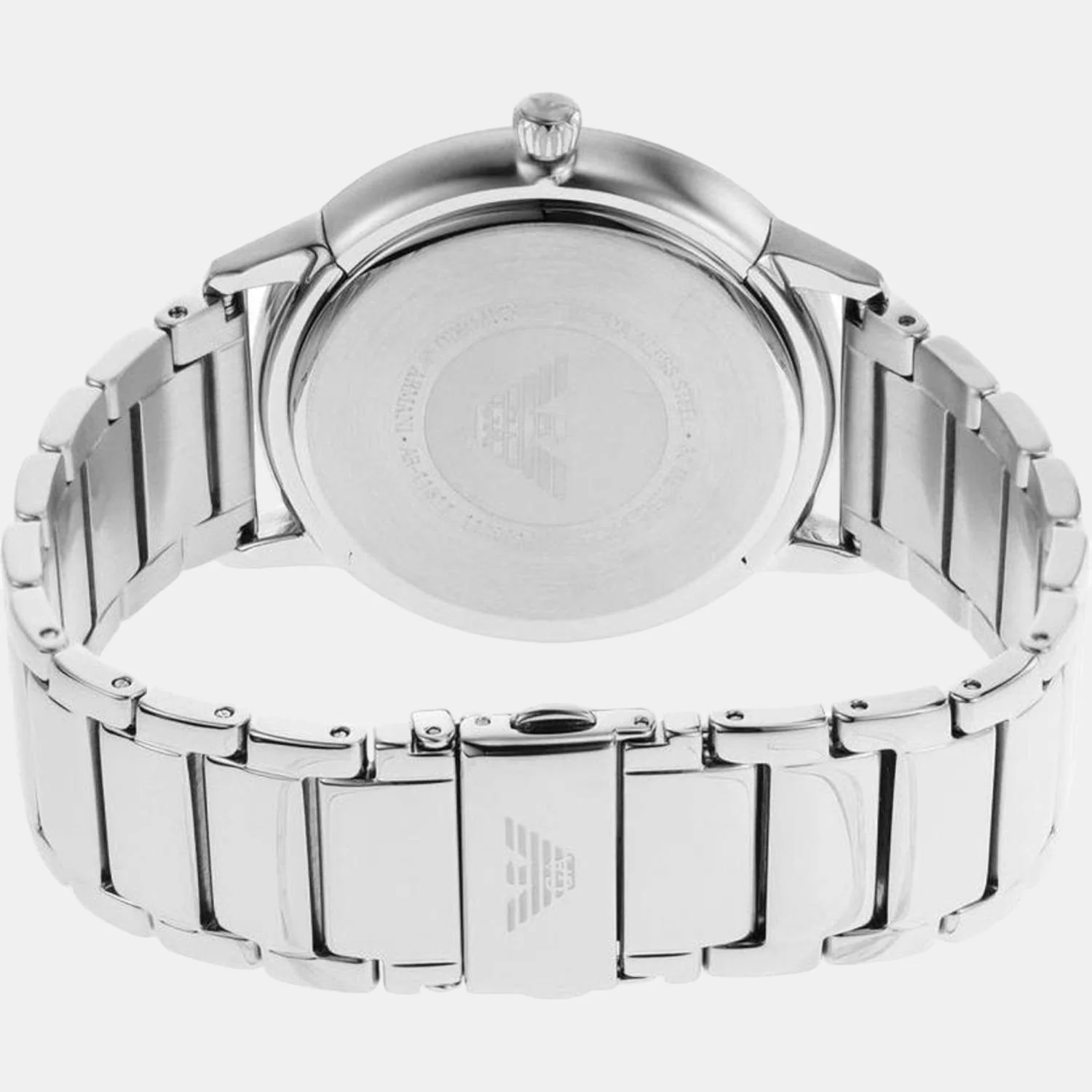 Men Quartz Blue Dial Analog Stainless Steel Watch AR11311 - Image 3