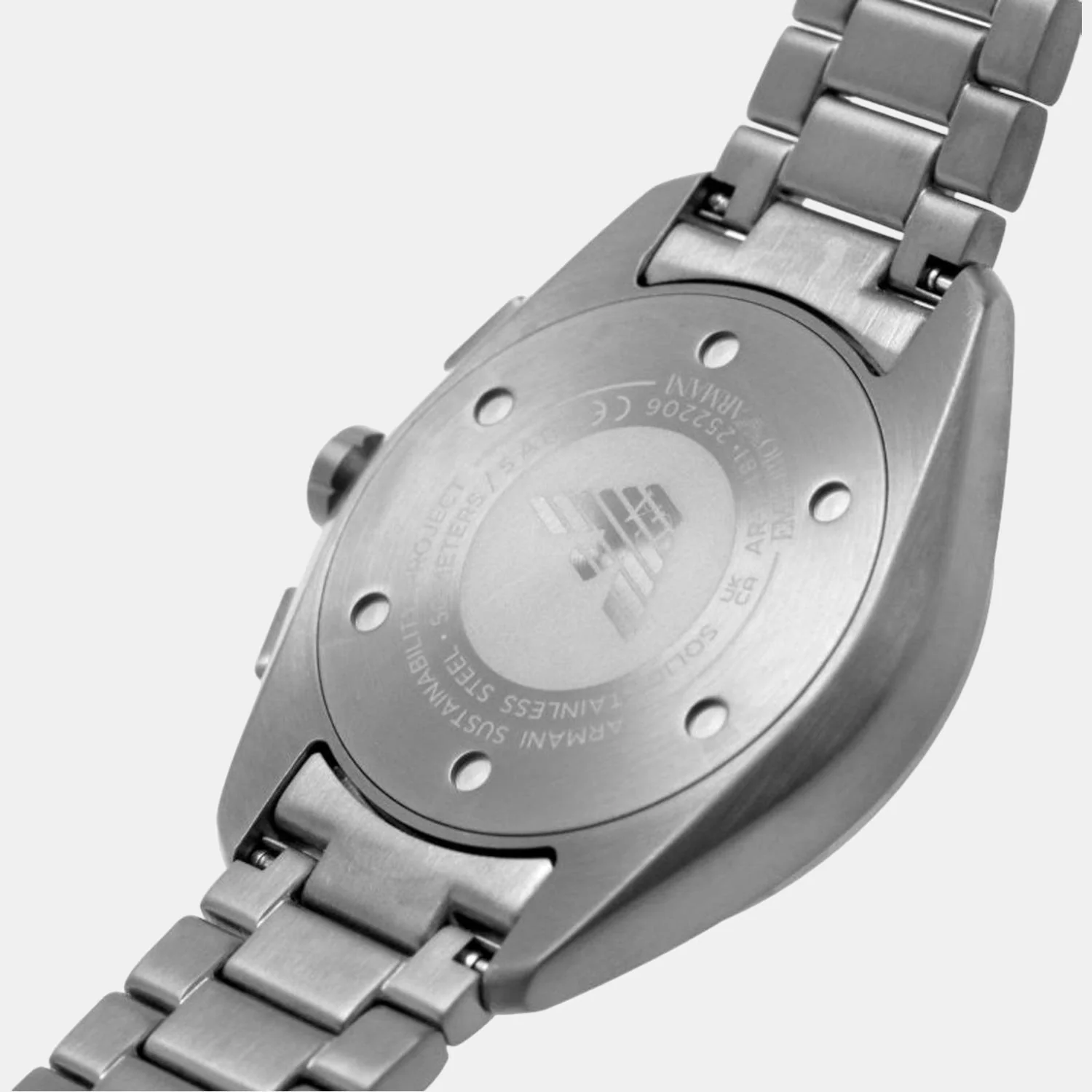 Men Quartz Blue Dial Chronograph Stainless Steel Watch AR11481 - Image 7