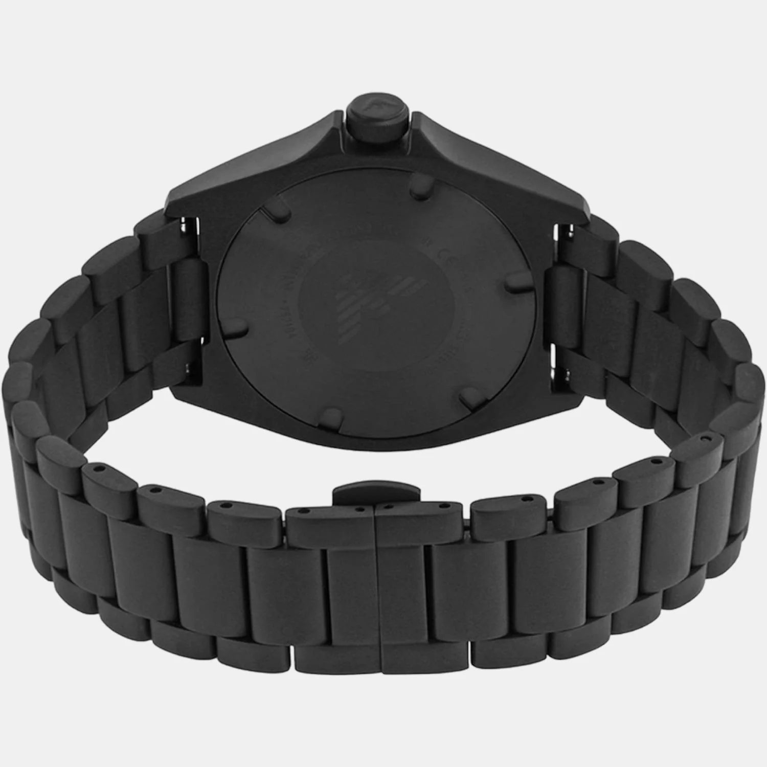 Men Quartz Grey Dial Analog Stainless Steel Watch AR11393 - Image 4