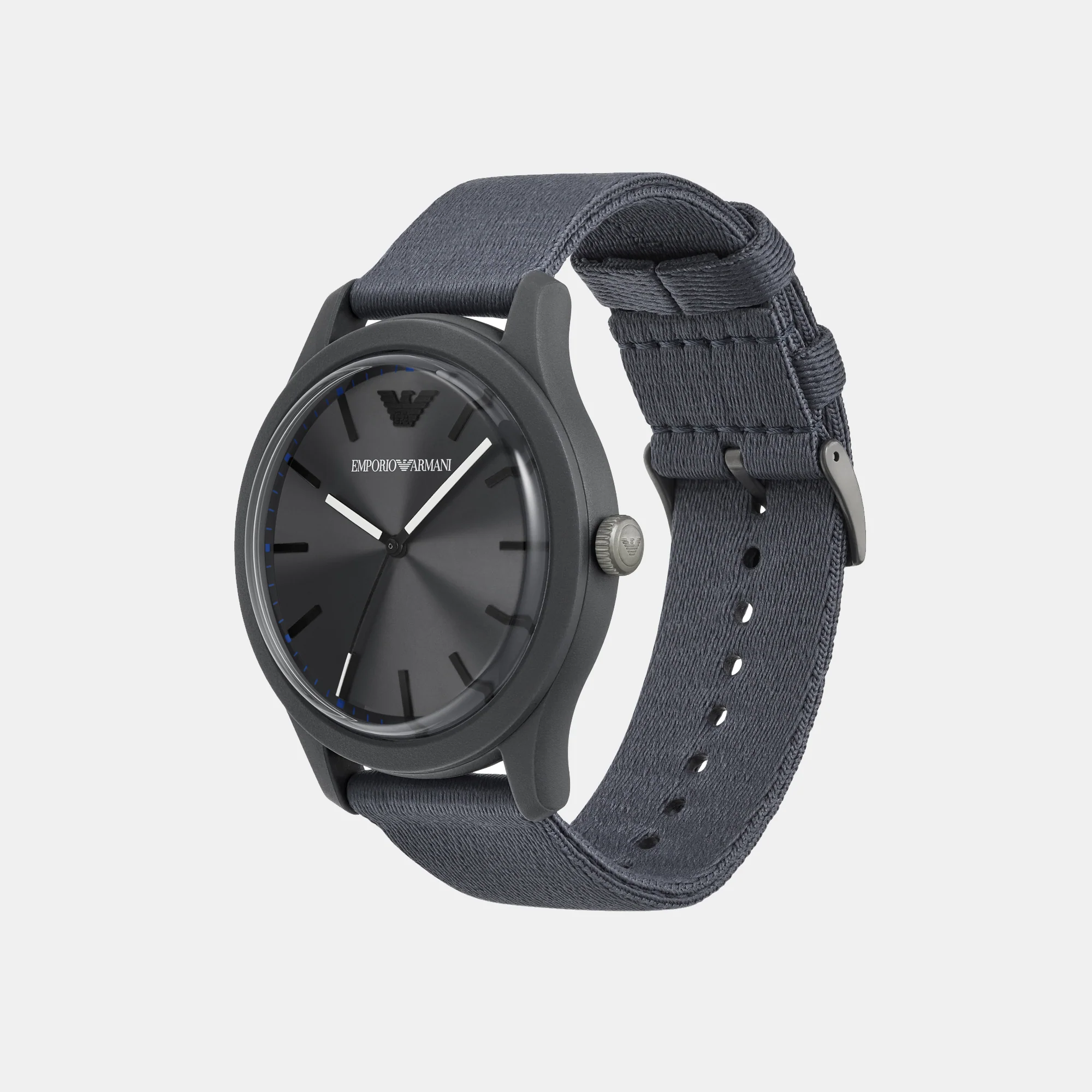 Men Quartz Grey Dial Analog Tide Ocean Material Watch AR11618 - Image 3