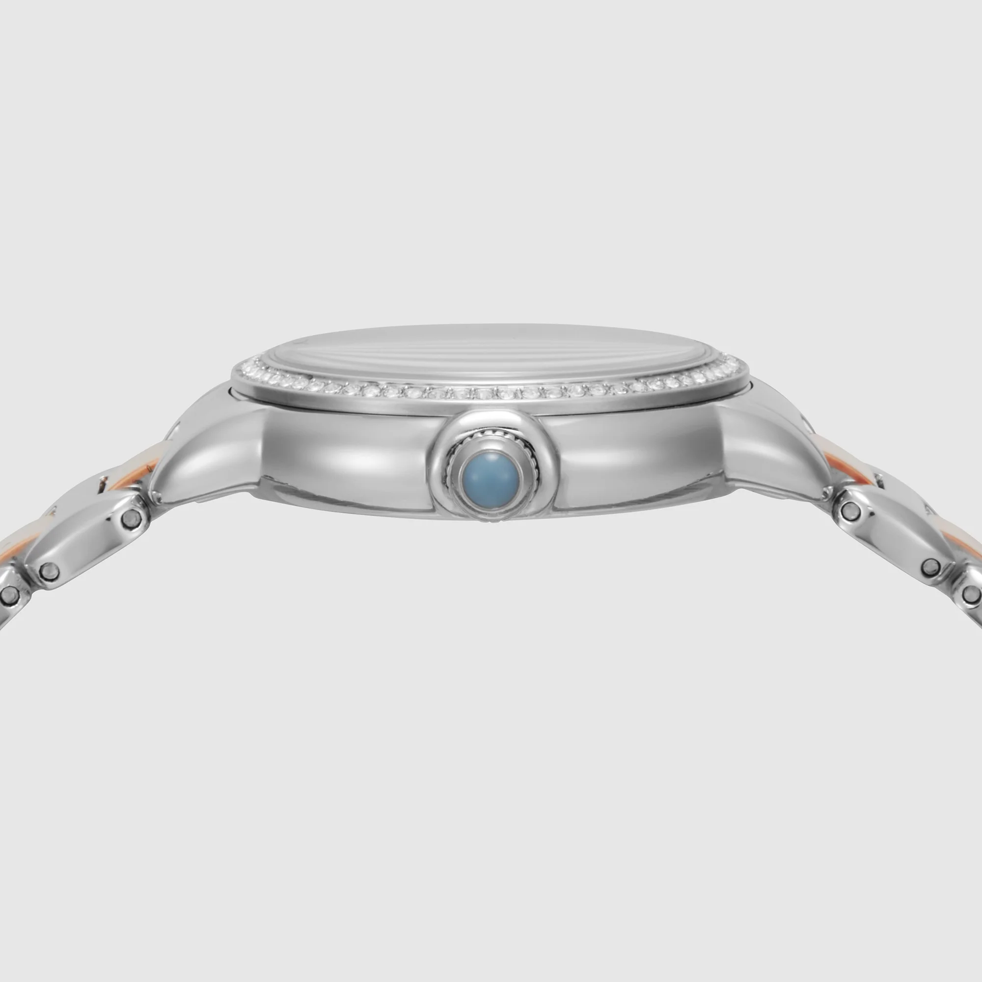 Mia Women Quartz Blue Dial Analog Stainless Steel Watch AR11597 - Image 2