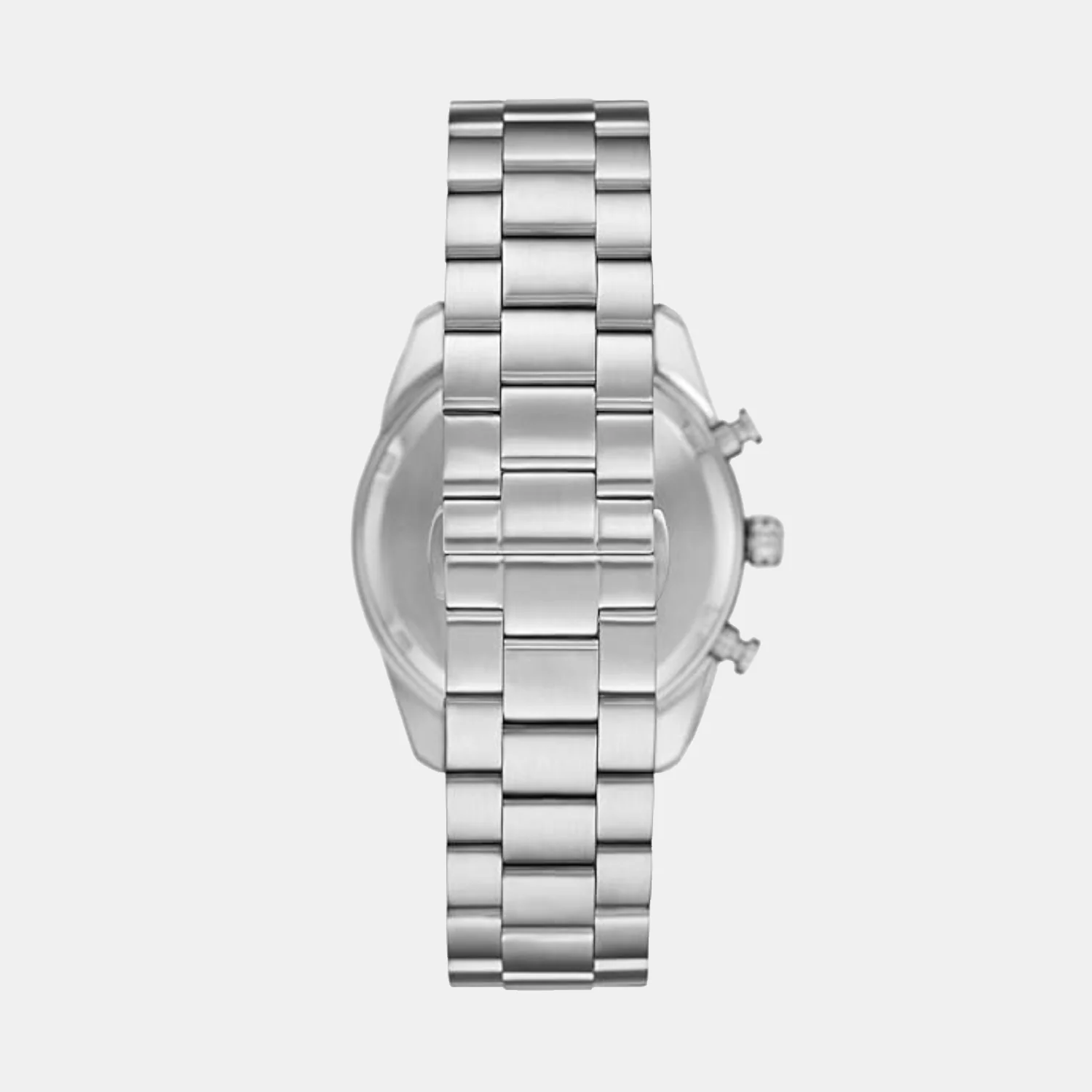 Na Men Quartz Black & Silver Dial Chronograph Stainless Steel Watch AR11636 - Image 6