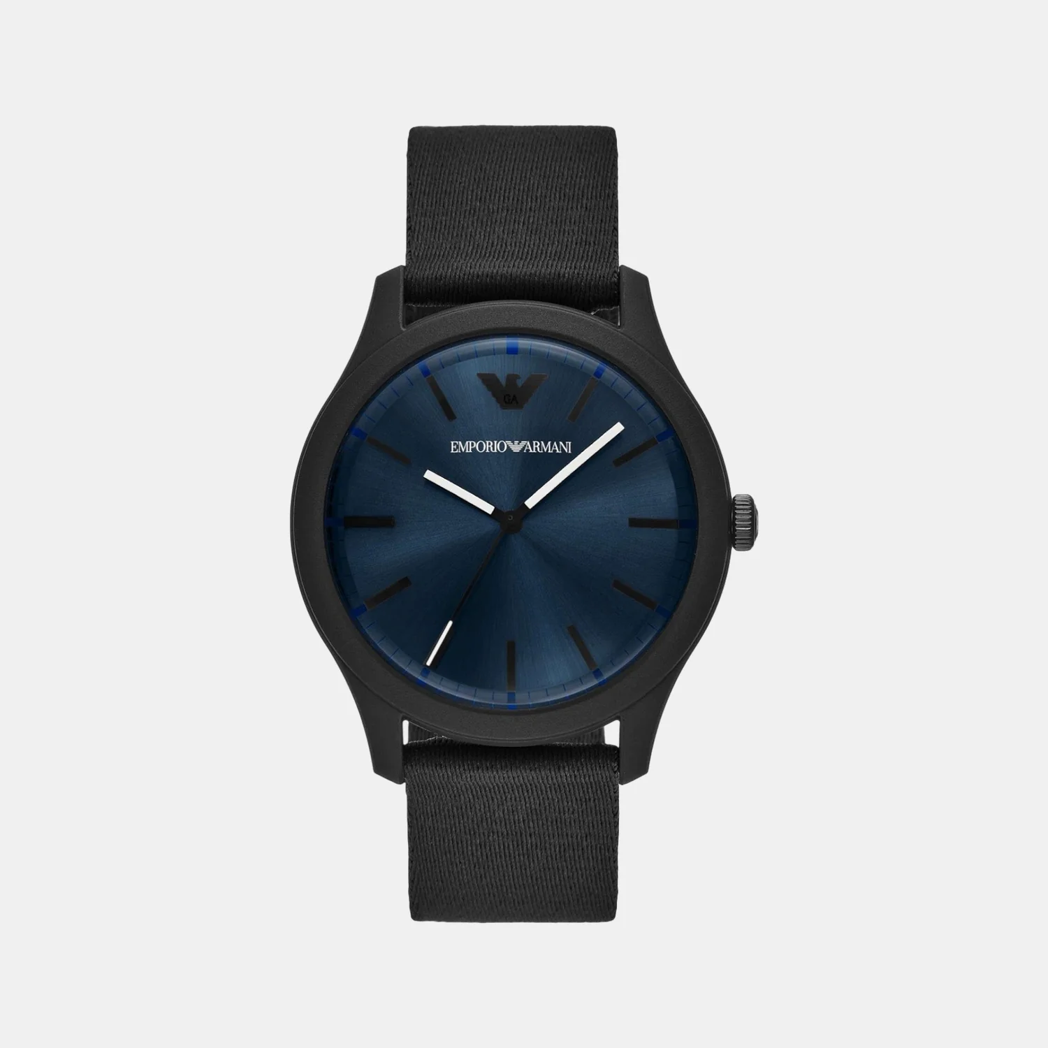 Na Men Quartz Blue Dial Analog Tide ocean material Watch AR11617