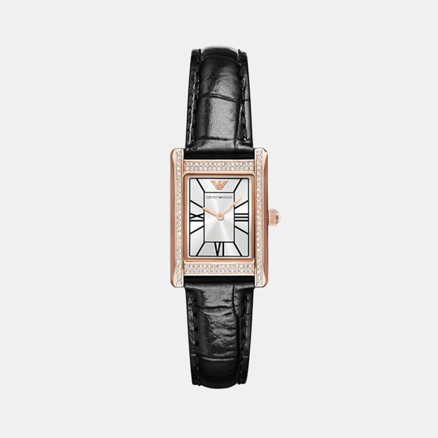 Na Women Quartz Silver Dial Analog Leather Watch AR11624 - Image 2