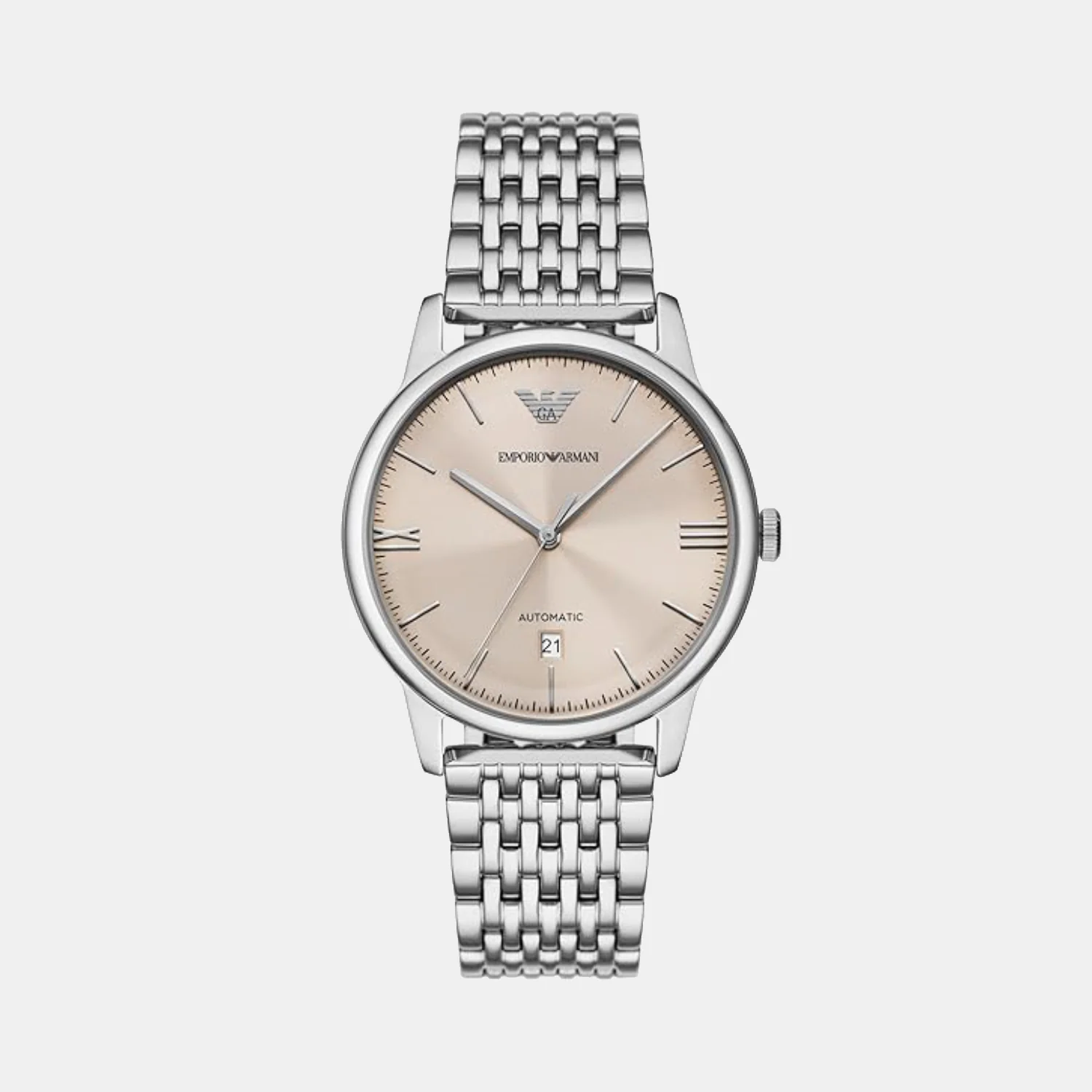 Raga Viva Men Automatic White Dial Analog Stainless Steel Watch AR60082 - Image 2