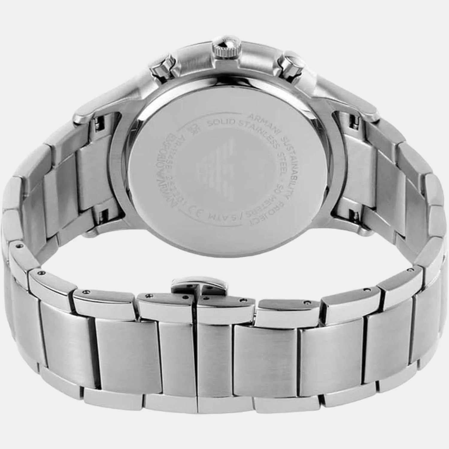 Renato Men Quartz Blue Dial Chronograph Stainless Steel Watch AR11458 - Image 2