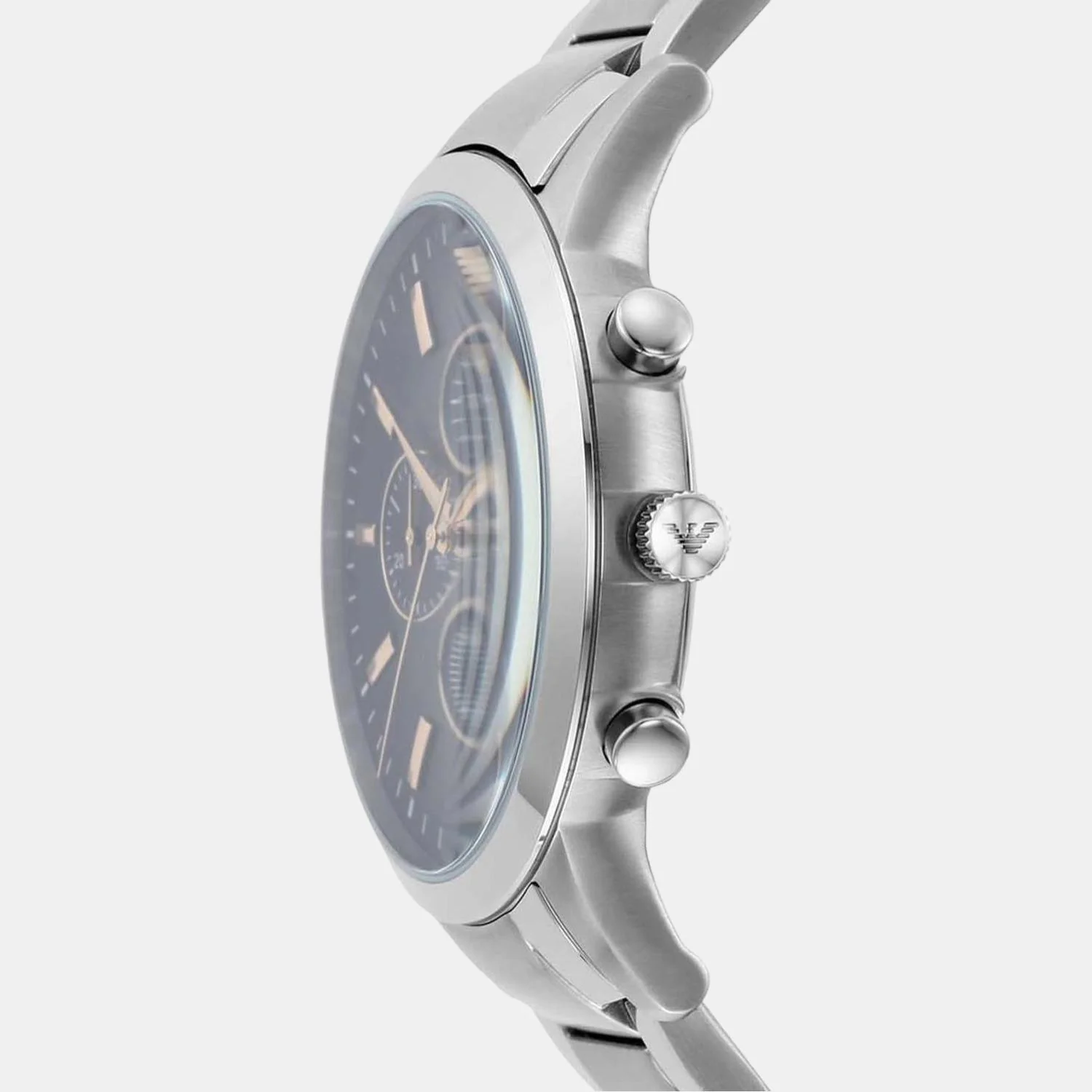 Renato Men Quartz Blue Dial Chronograph Stainless Steel Watch AR11458 - Image 5