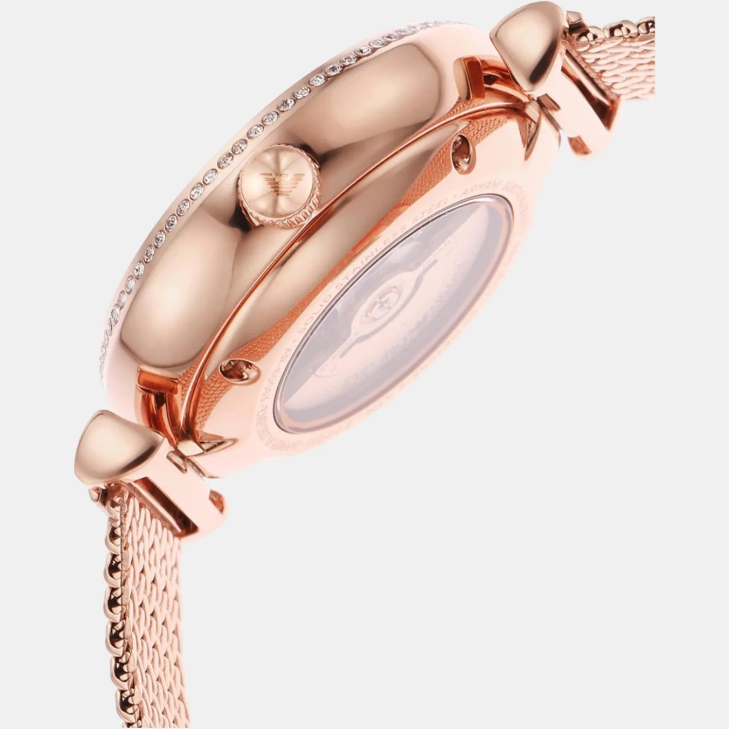 Women Automatic White Dial Analog Stainless Steel Watch AR60063 - Image 5