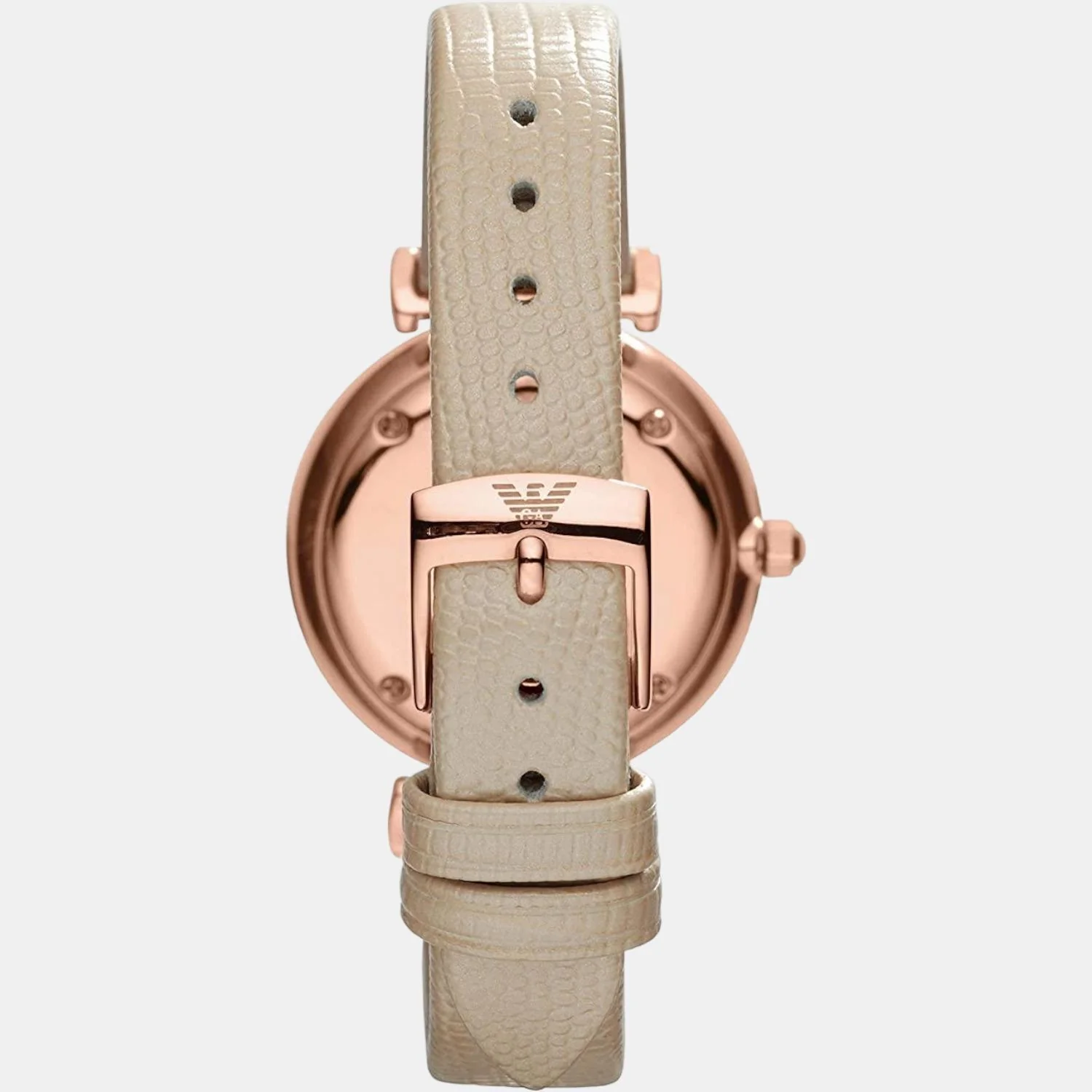 Women Quartz Grey Dial Analog Leather Watch AR1681 - Image 3