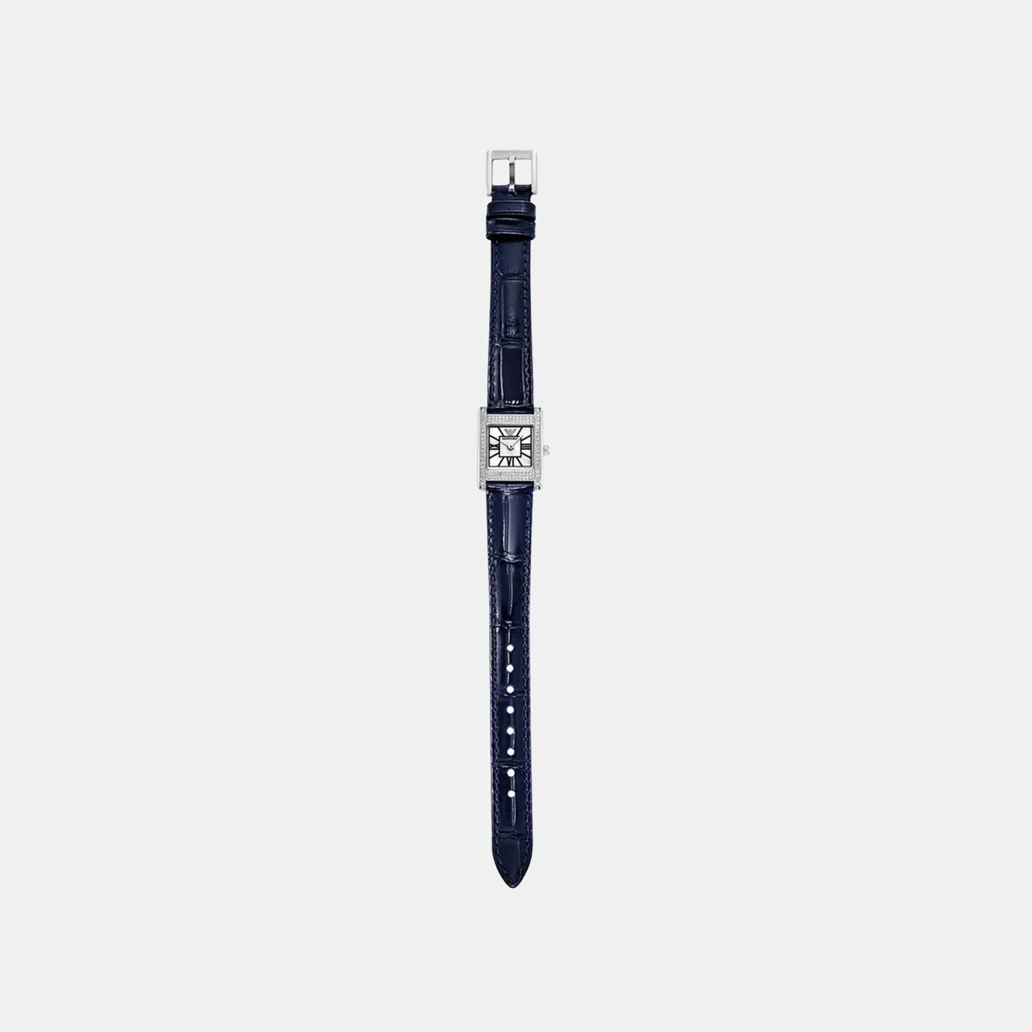 Women Quartz Mother of Pearl Dial Analog Leather Watch AR11718 - Image 4