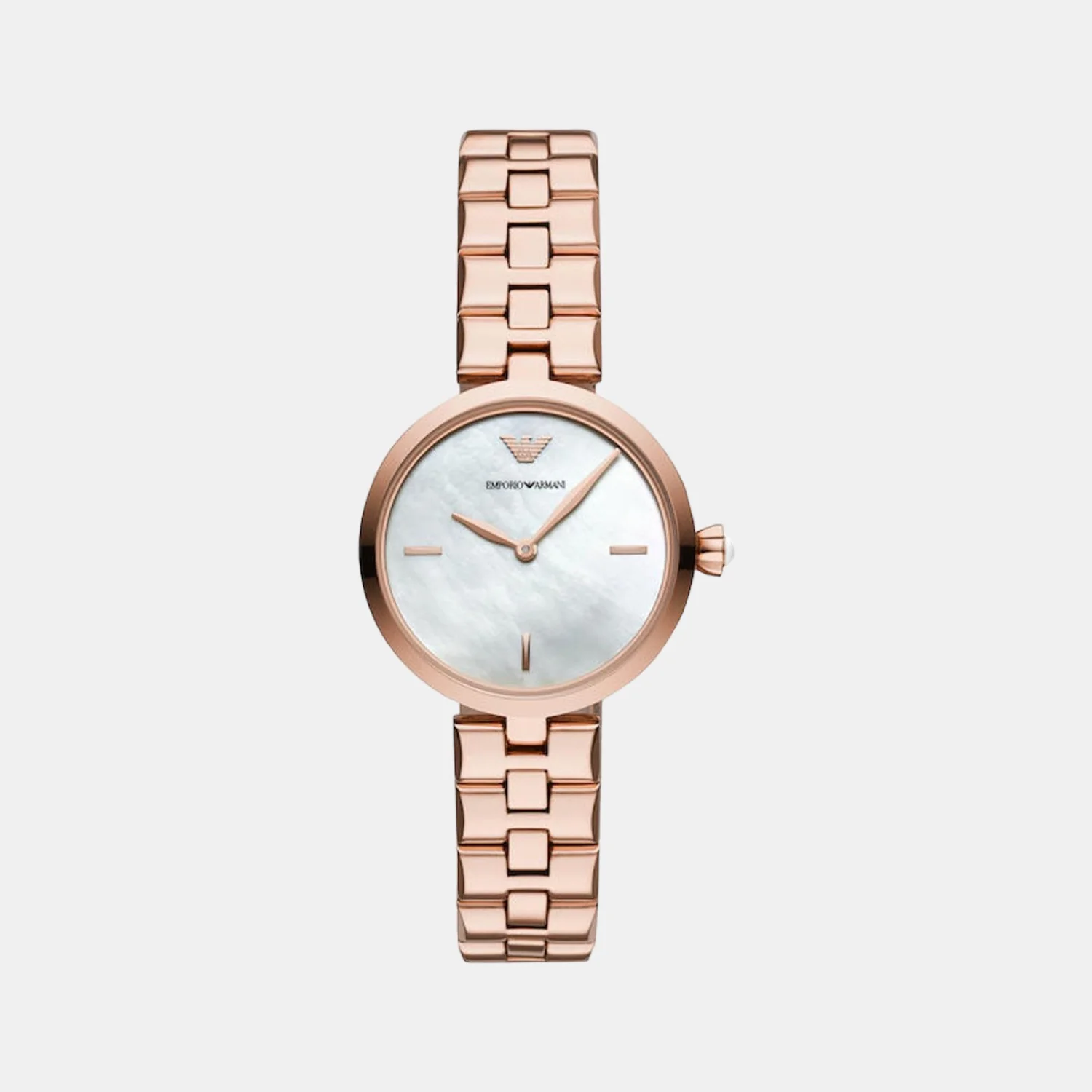 Women Quartz Silver Dial Analog Stainless Steel Watch AR11196I