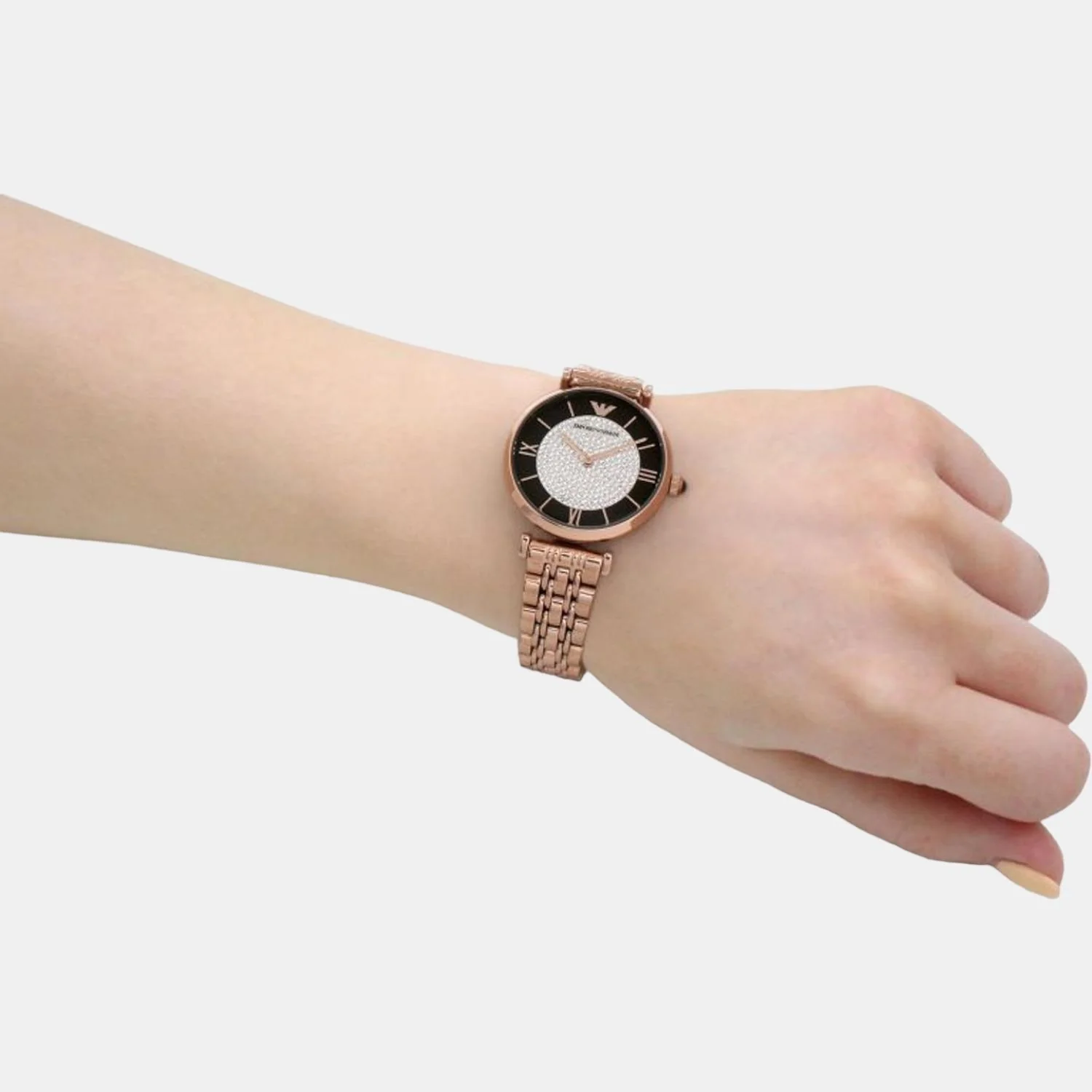 Women Quartz Silver Dial Analog Stainless Steel Watch AR11402 - Image 4