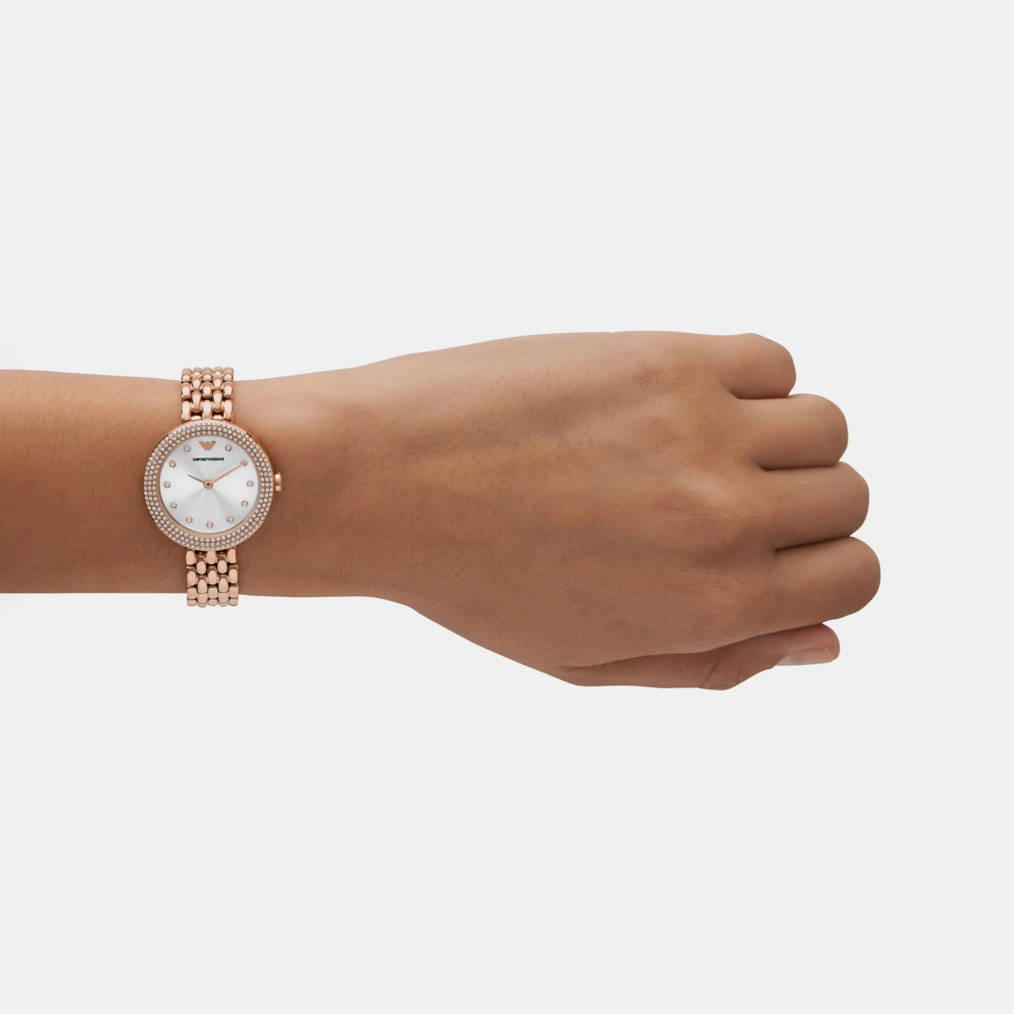 Women Quartz Silver Dial Analog Stainless Steel Watch AR11508 - Image 3