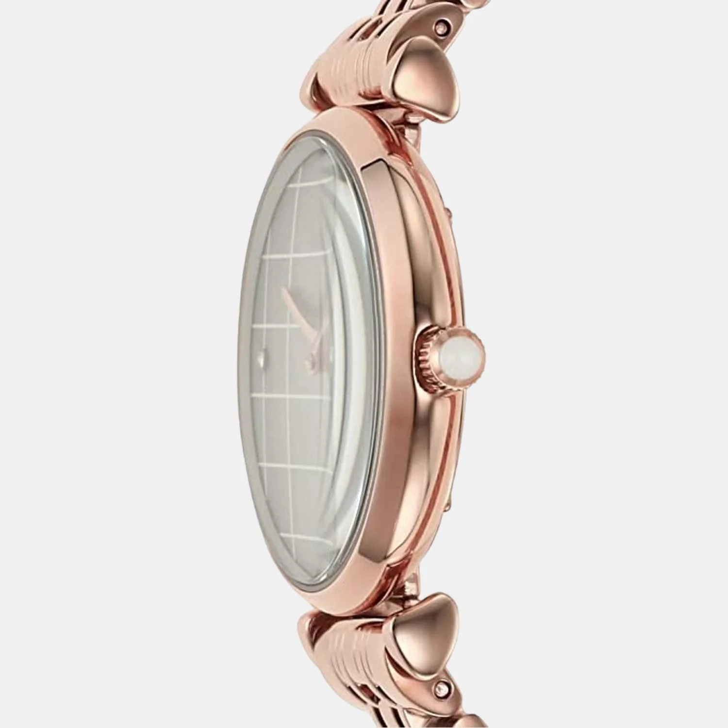 Women Quartz White Dial Analog Stainless Steel Watch AR11385 - Image 3