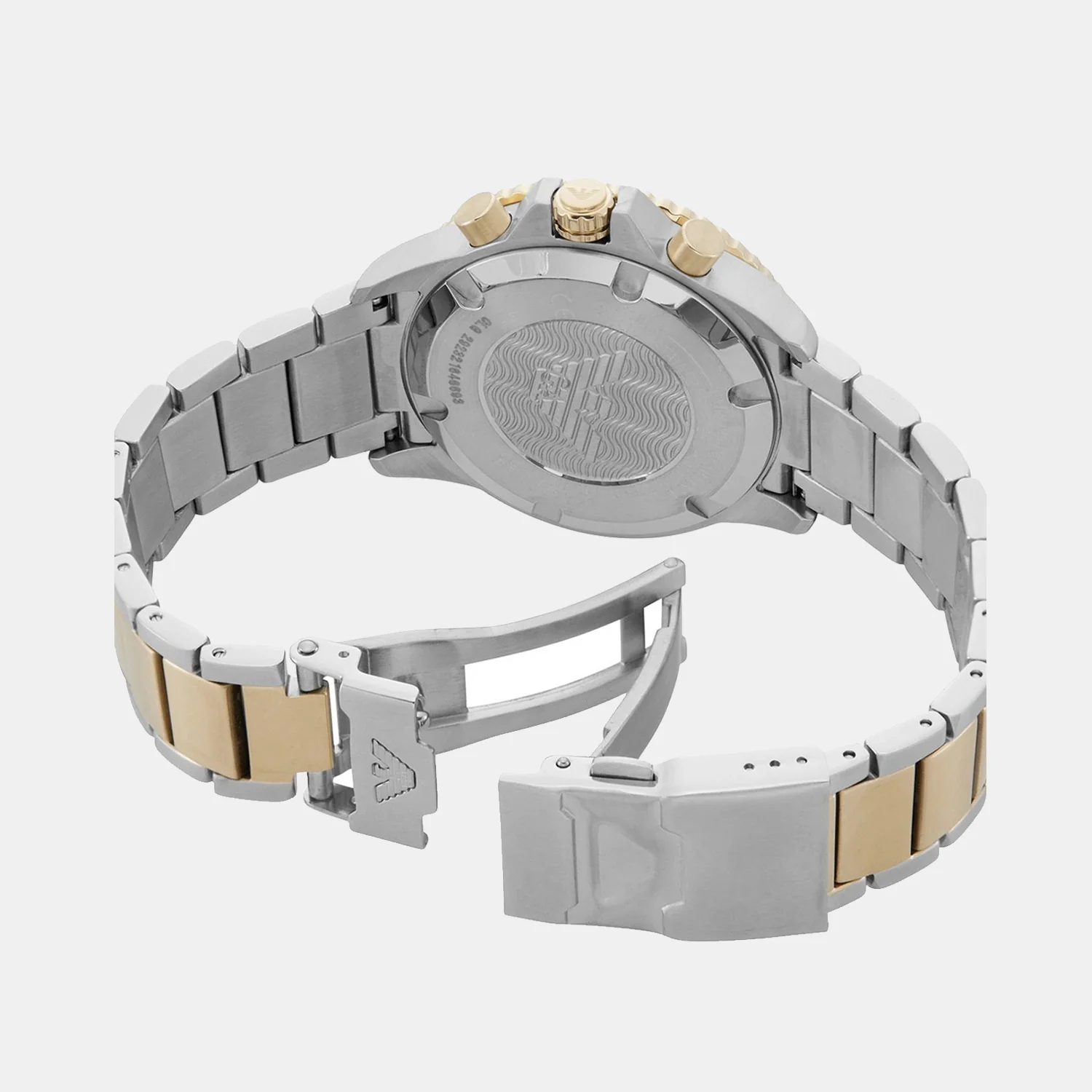 world explorer Men Quartz Cream Dial Chronograph Stainless Steel Watch AR11606 - Image 5