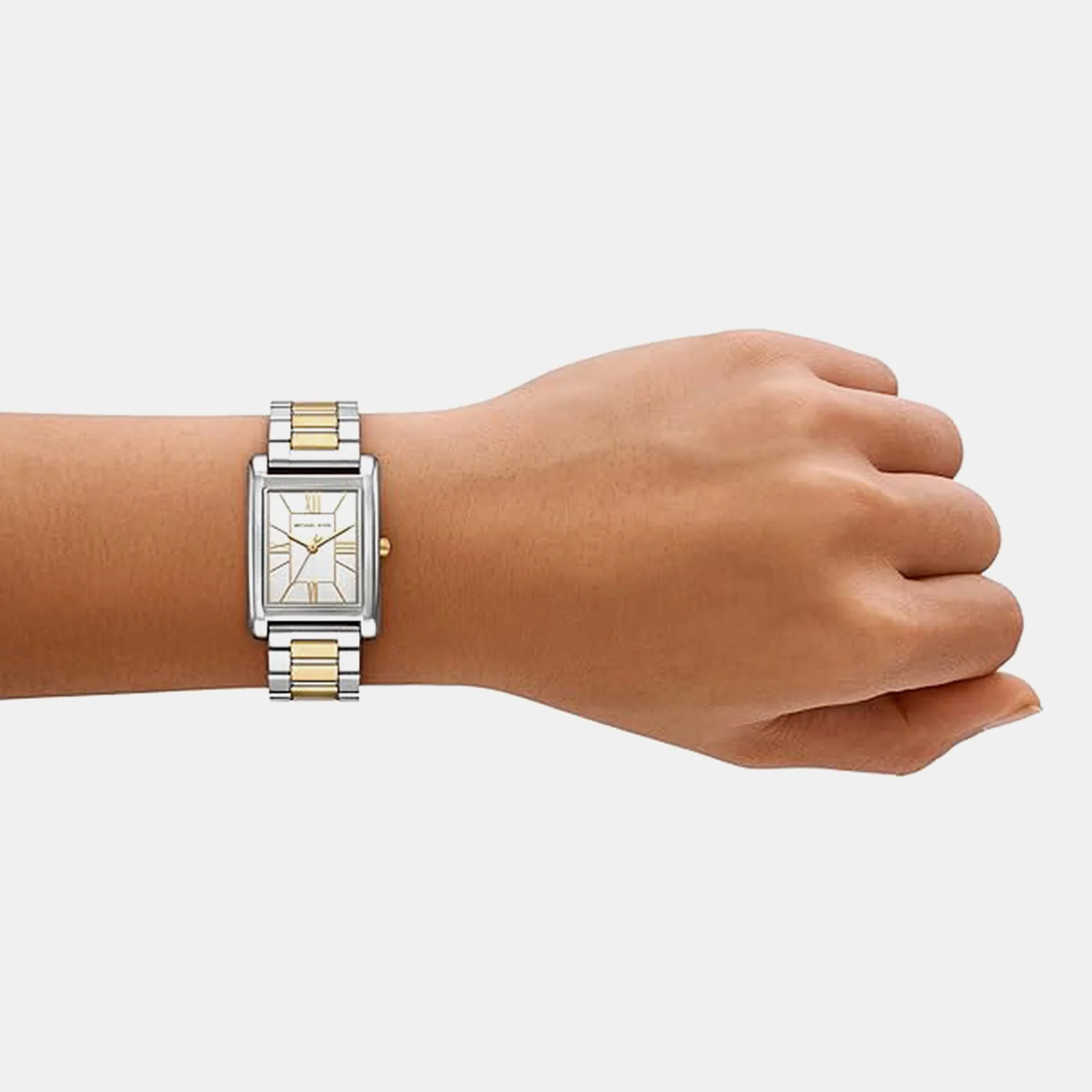 Essex Women Quartz White Dial Analog Stainless Steel Watch MK4967 - Image 5